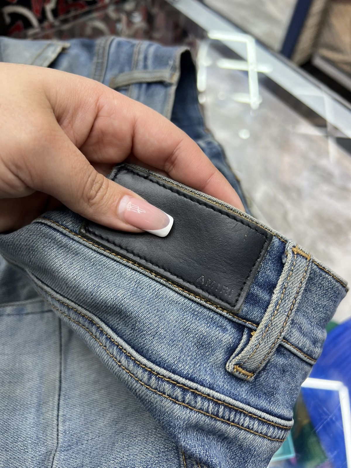 Amiri Amiri Ripped Skinny Jeans Size US 32 / EU 48 - 6 Thumbnail