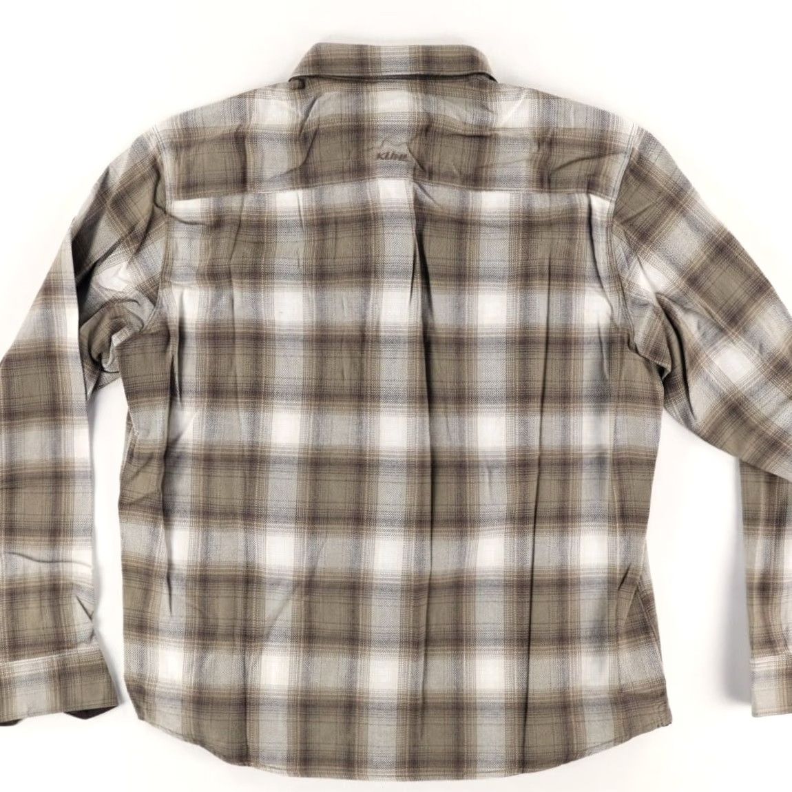 Vintage Kuhl Law Flannel Cotton Blend Plaid Button Up Shirt Brown Men's XL Size US XL / EU 56 / 4 - 4 Thumbnail