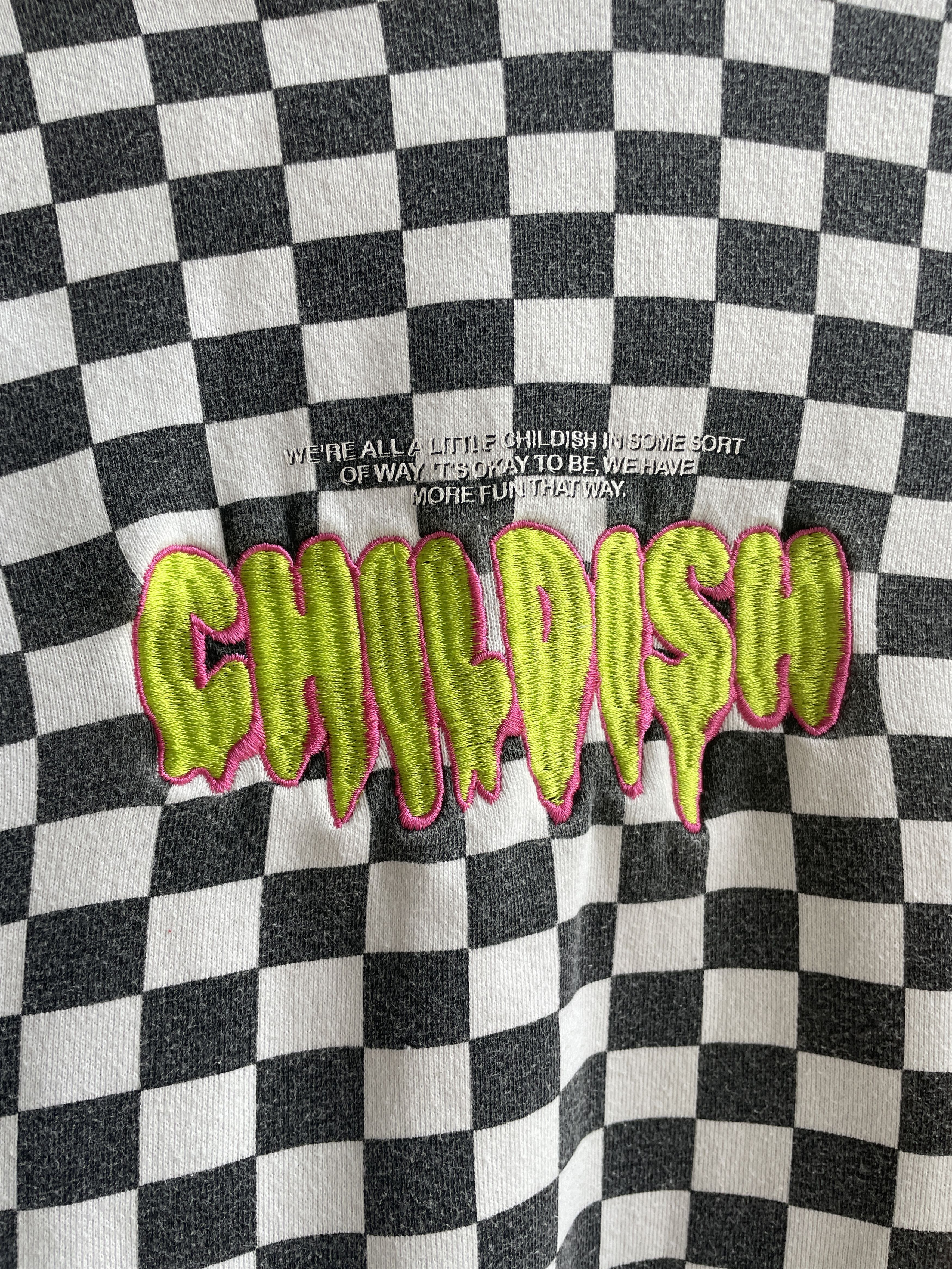 CHILDS Childish Checker Board Skaters Hoodie Size L Size US L / EU 52-54 / 3 - 5 Thumbnail