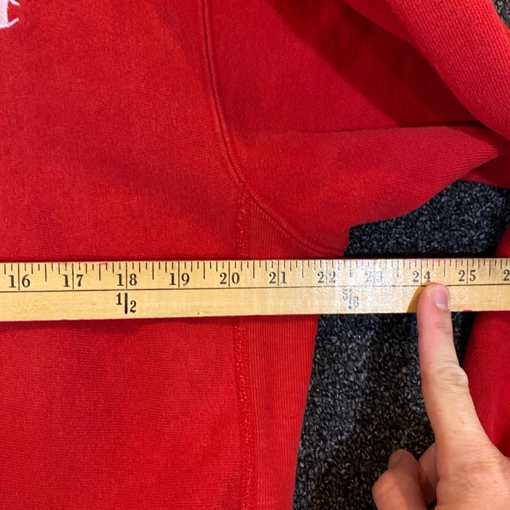 Champion VINTAGE Champion Reverse Weave Warmup Sweatshirt Mens XL Red Pullover Crewneck Size US XL / EU 56 / 4 - 5 Thumbnail