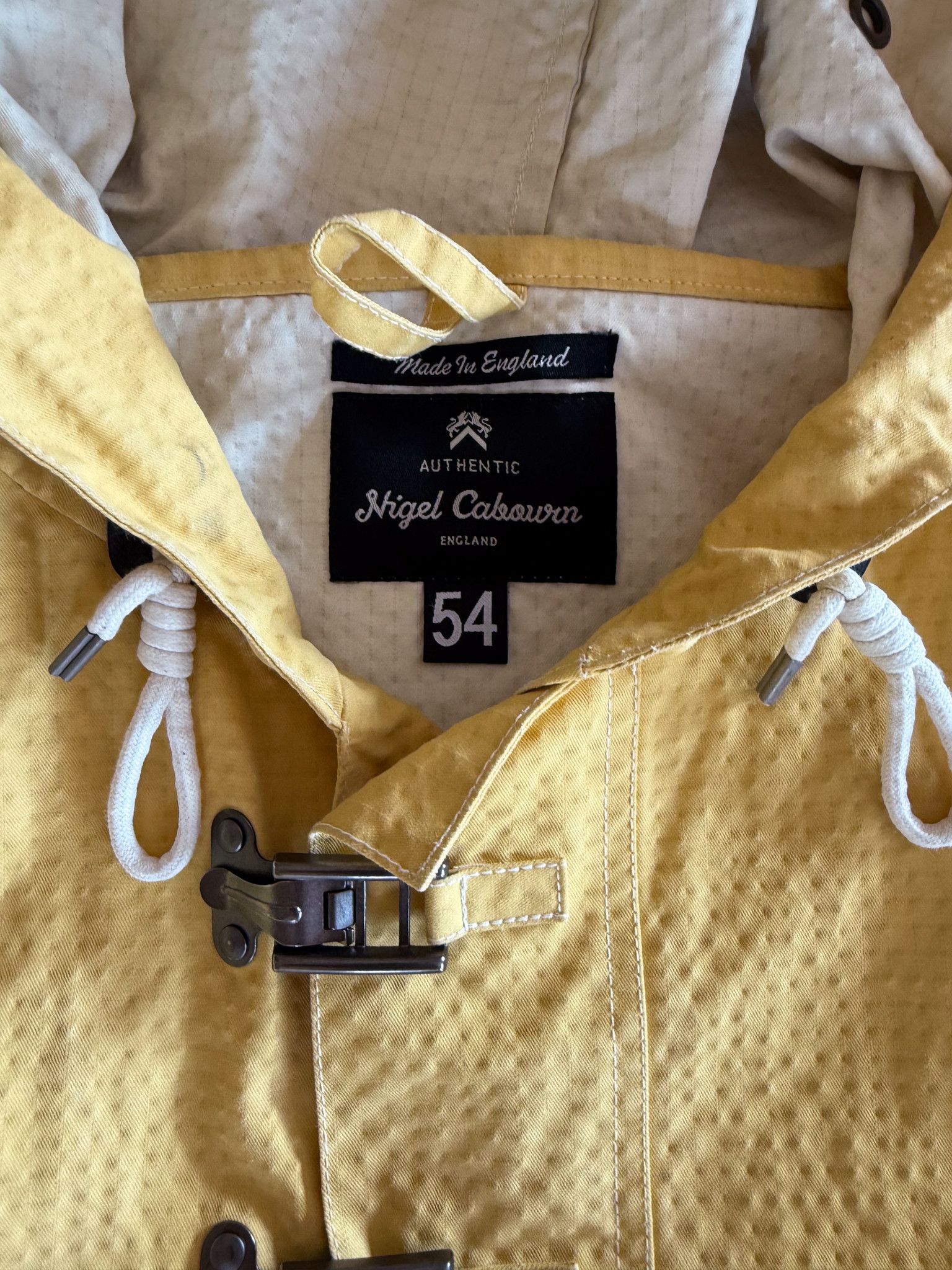 Nigel Cabourn Nigel Cabourn Cameraman Jacket Yellow sz. Size US L / EU 52-54 / 3 - 4 Thumbnail
