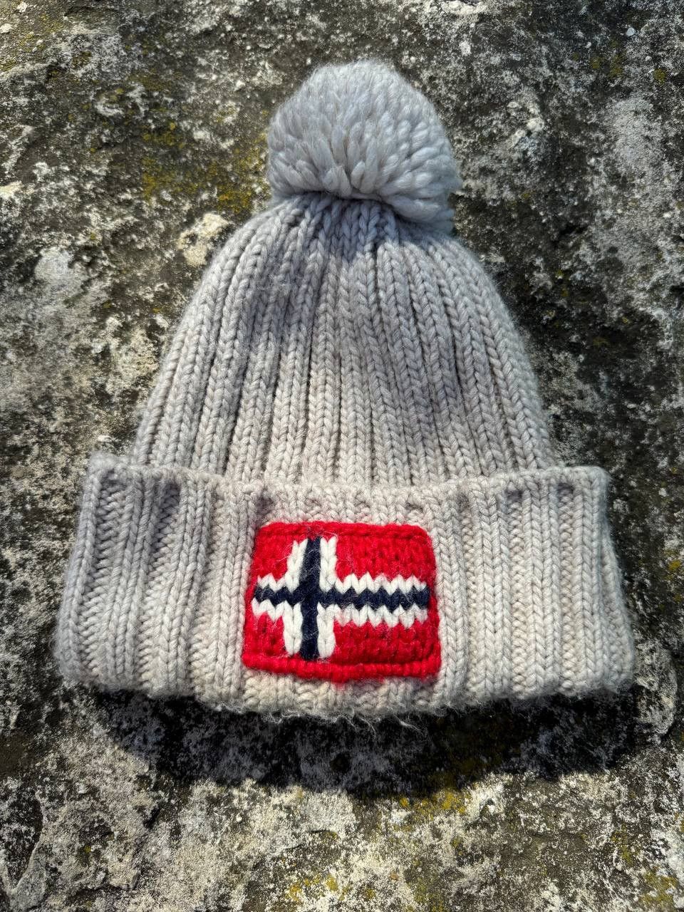 Napapijri Napapijri Hat Beania Big Logo Wool Size ONE SIZE - 1 Thumbnail