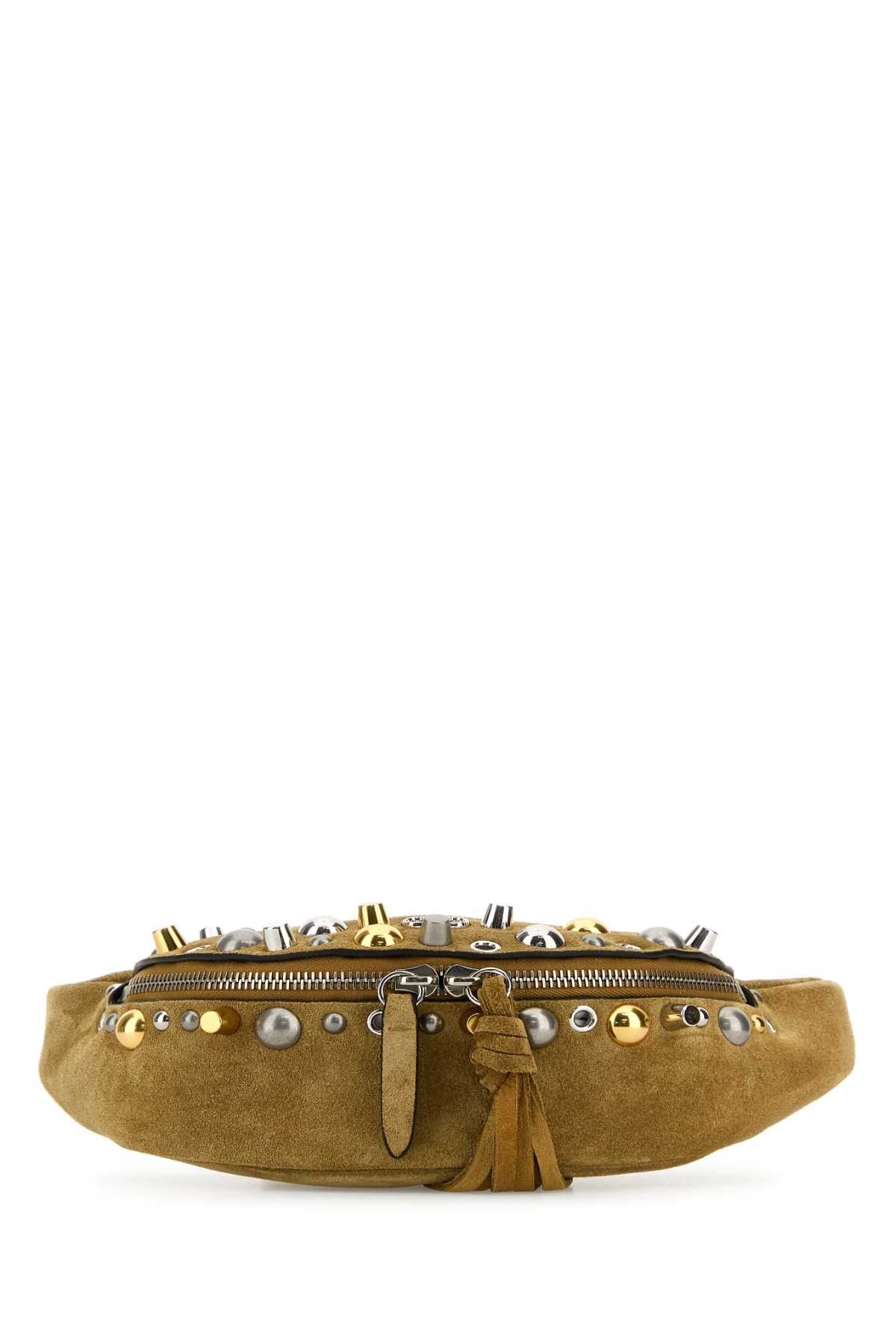 Valentino Beige Suede Nellcã´Te Belt Bag Size ONE SIZE - 1 Thumbnail