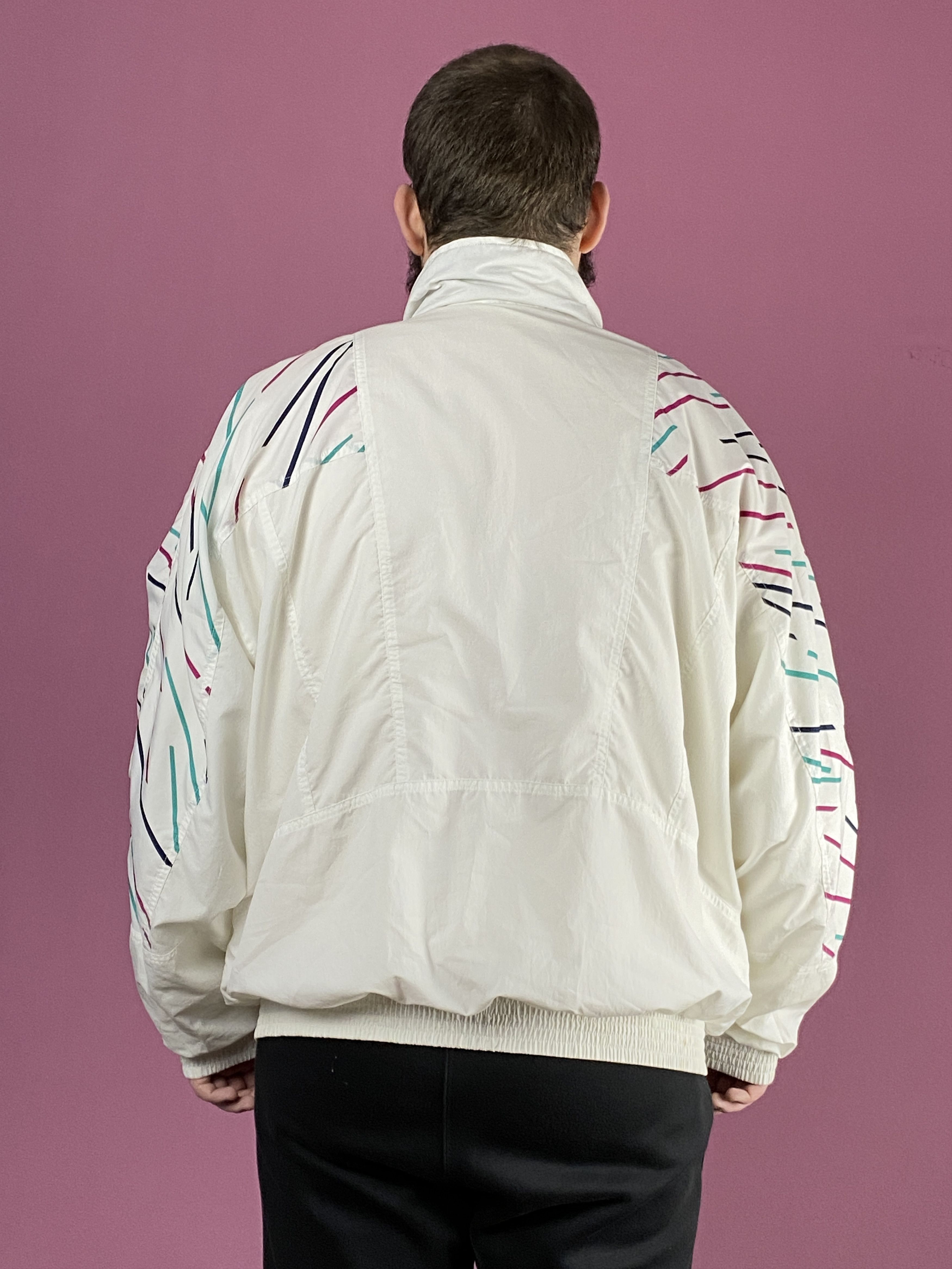 Vintage 90s Vintage Men's Windbreaker Jacket - XL Size US XL / EU 56 / 4 - 3 Thumbnail
