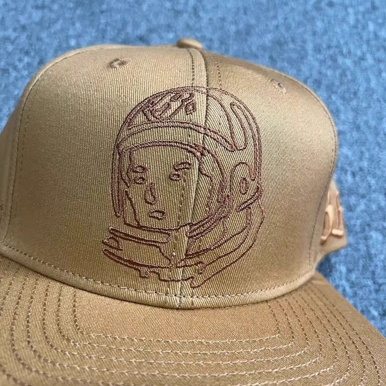 Billionaire Boys Club BBC Astronaut Embroidered Logo Flat Brim Baseball Cap Q7 Size ONE SIZE - 8 Thumbnail