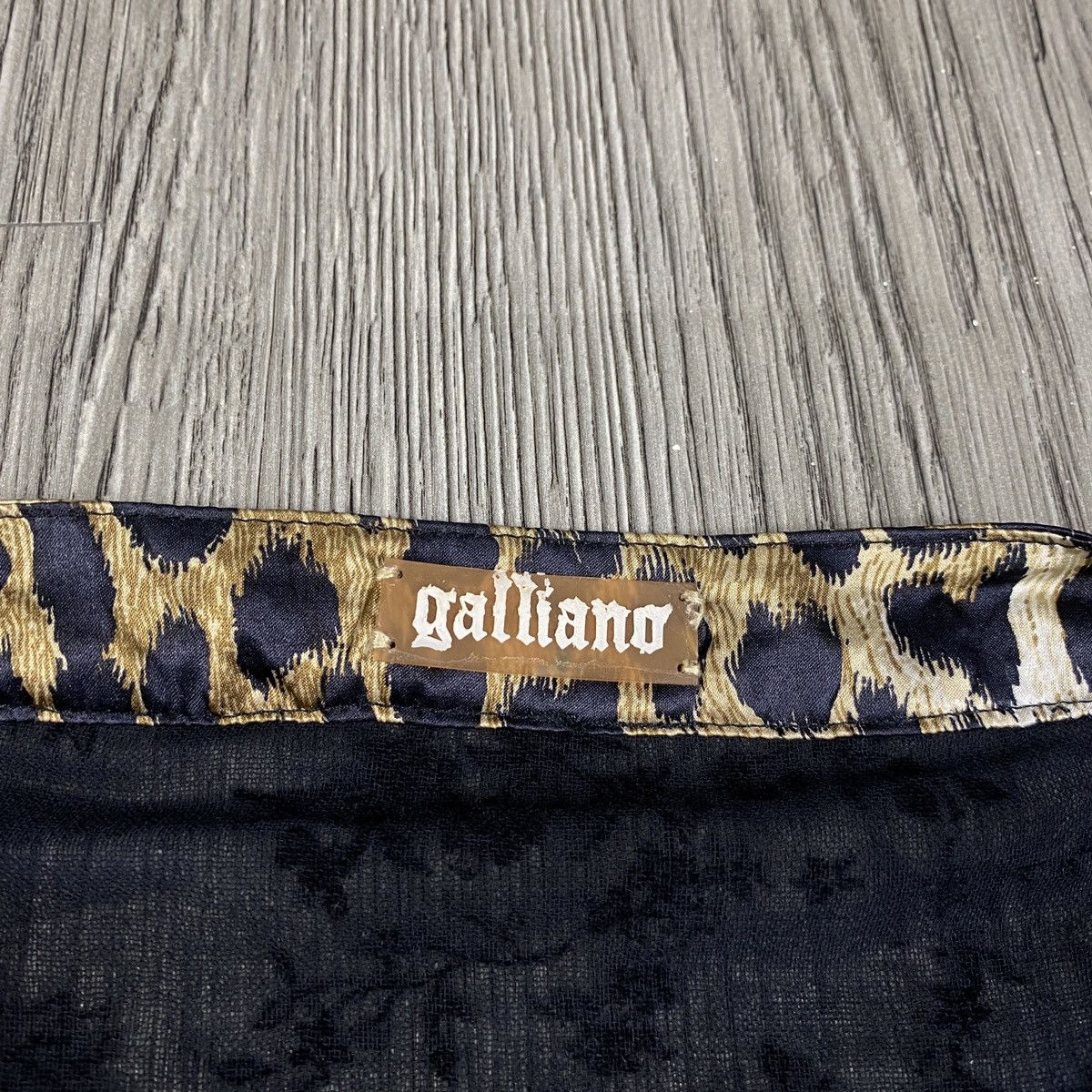 John Galliano Galliano Black Sheer Embroidered Silver Button Cardigan Size S / US 4 / IT 40 - 3 Thumbnail