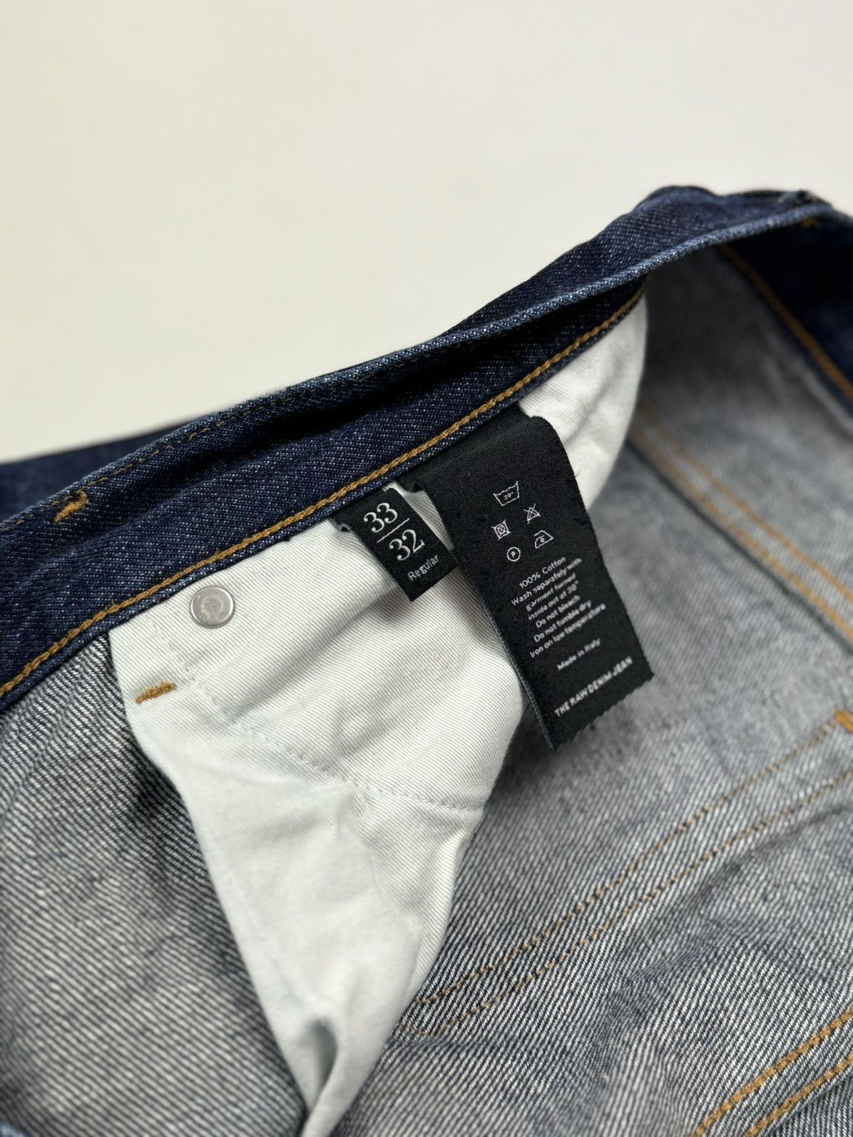 Asket Asket Raw Denim Jeans Size US 32 / EU 48 - 10 Thumbnail