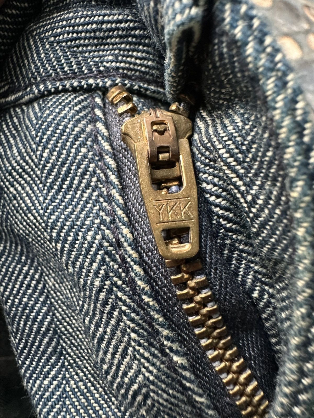 If Six Was Nine × Japanese Brand × Le Grande Bleu (L.G.B.) Blue Way Carpenter Flared Jeans Size 31" - 9 Thumbnail