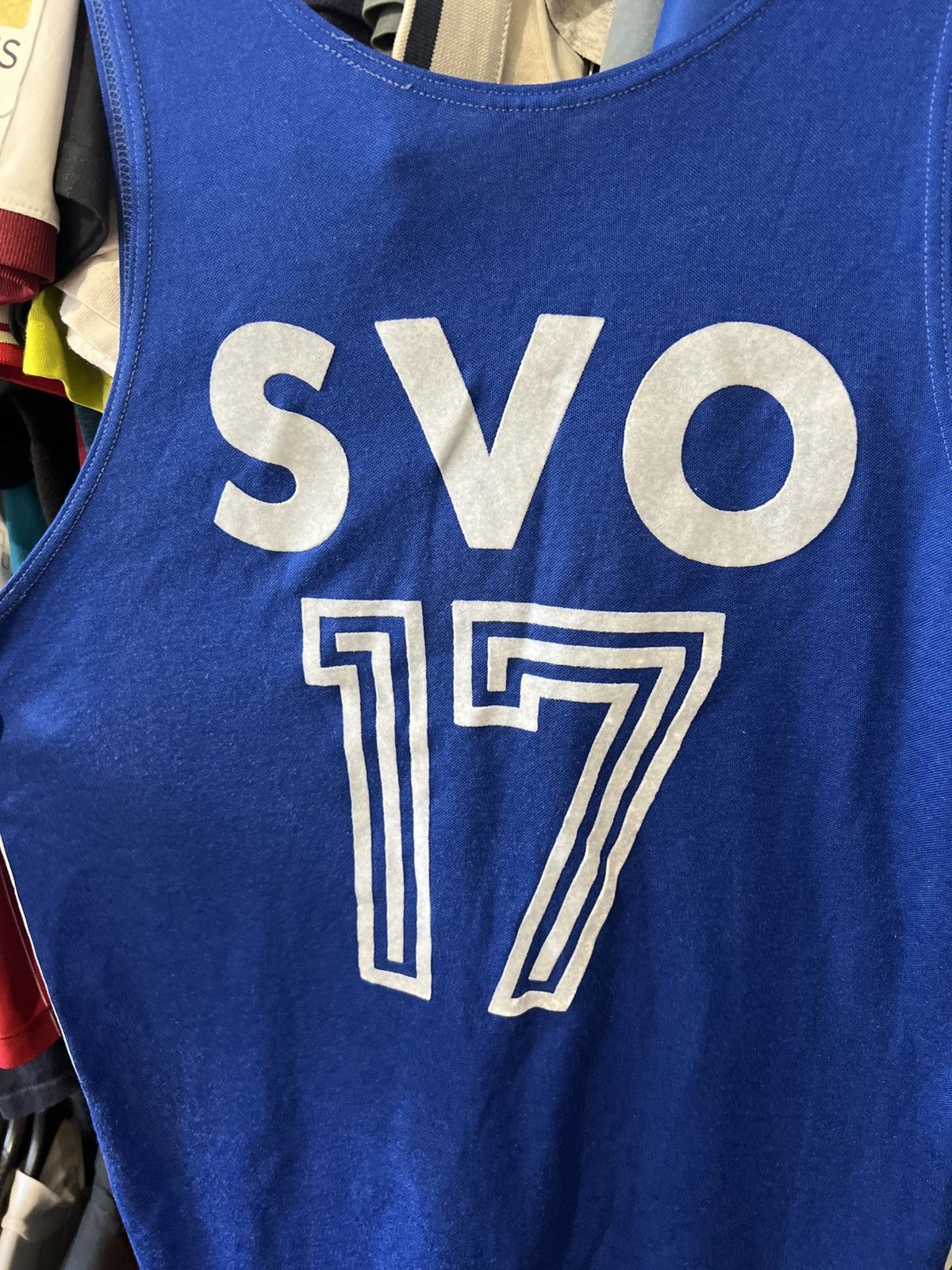 Vintage VINTAGE ADIDAS WEST GERMANY 80s SVO #17 SLEEVELESS TANK TOP Size US L / EU 52-54 / 3 - 8 Thumbnail