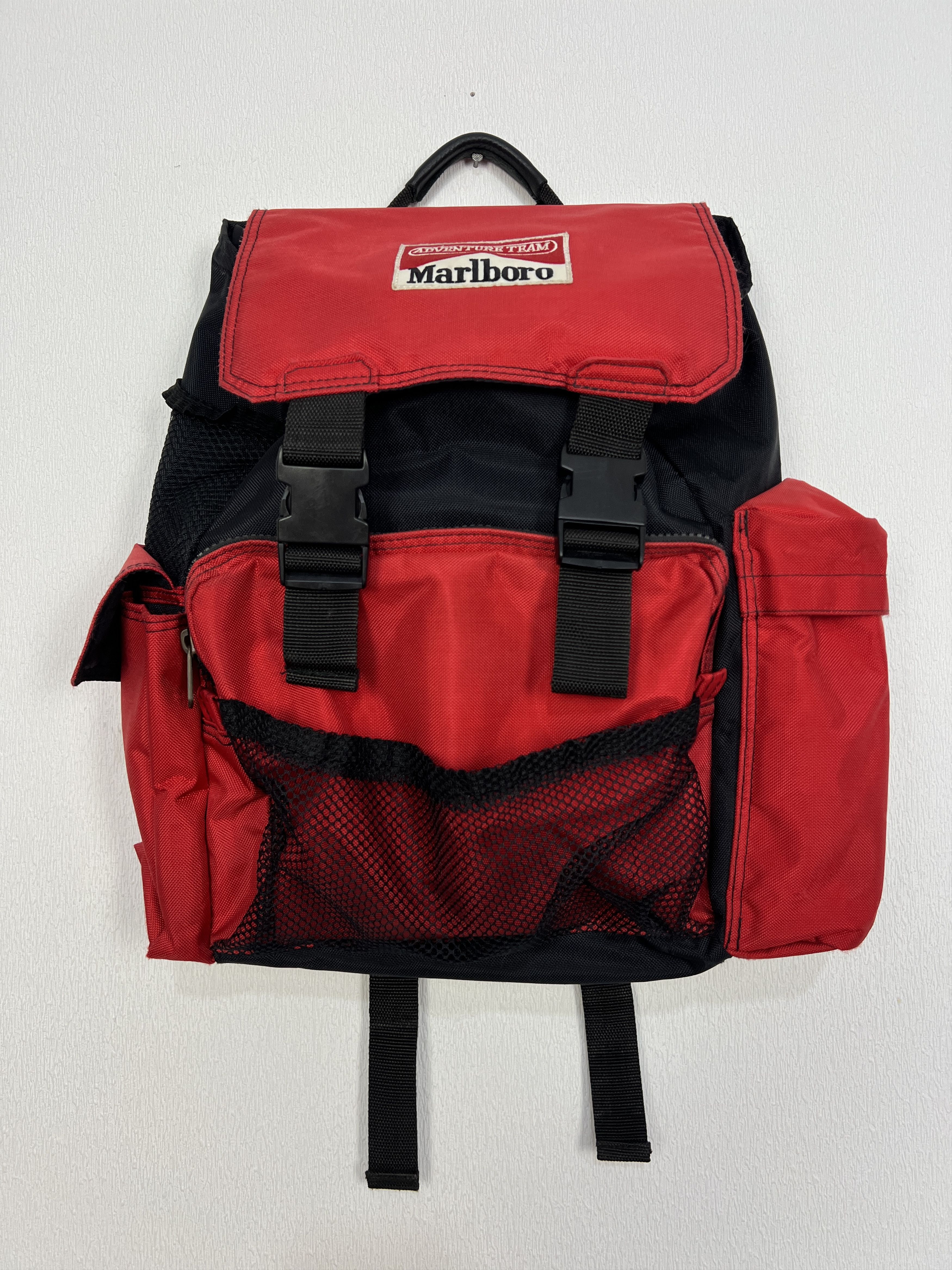Vintage Marlboro Adventure Team Backpack Hiking Camping Size ONE SIZE - 1 Thumbnail