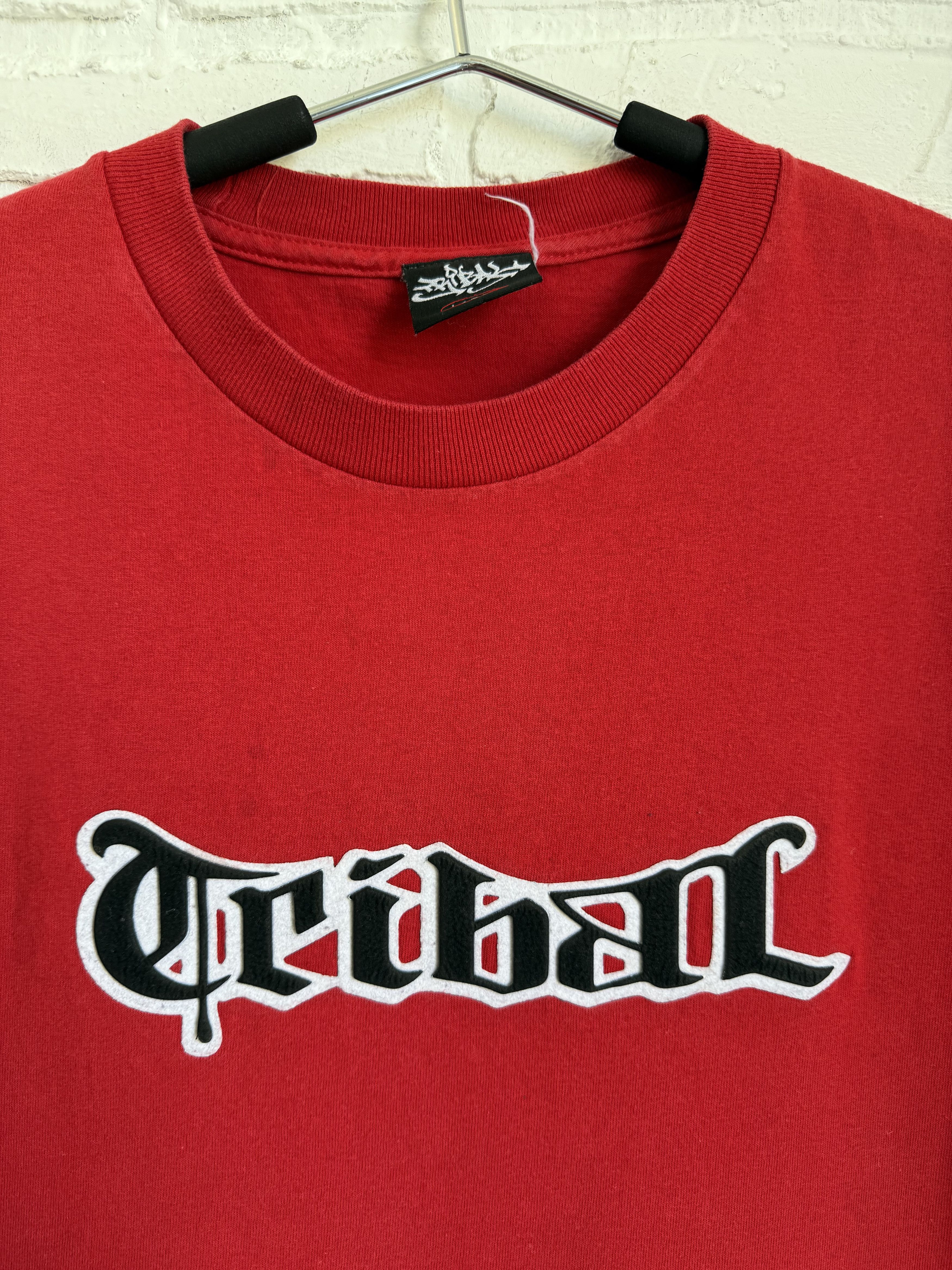 Tribal Streetwear Vintage 2000s Tribal Gear old school logo t-shirt Size US L / EU 52-54 / 3 - 2 Thumbnail