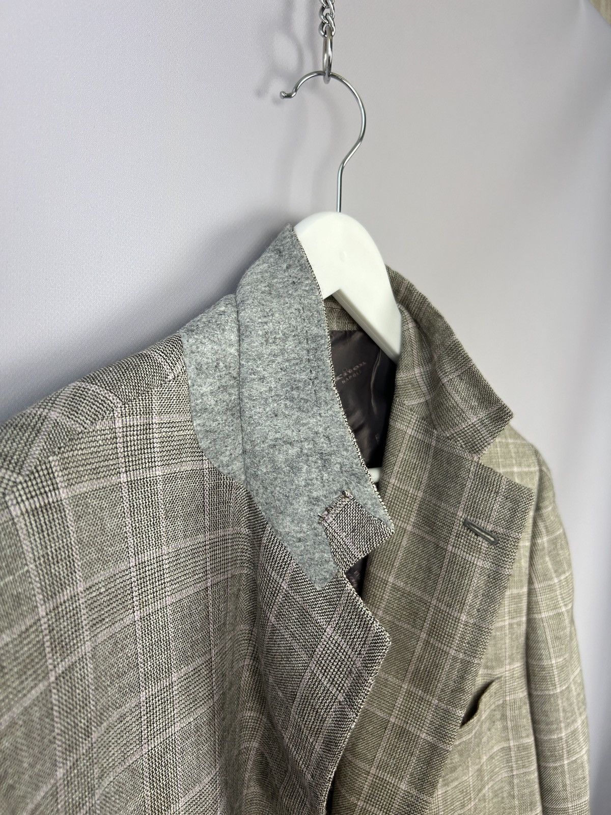 Designer × Kiton Kiton Sport Coat Cashmere Linen Silk Blazer Sz 55IT 45US/UK Size 44R - 11 Thumbnail