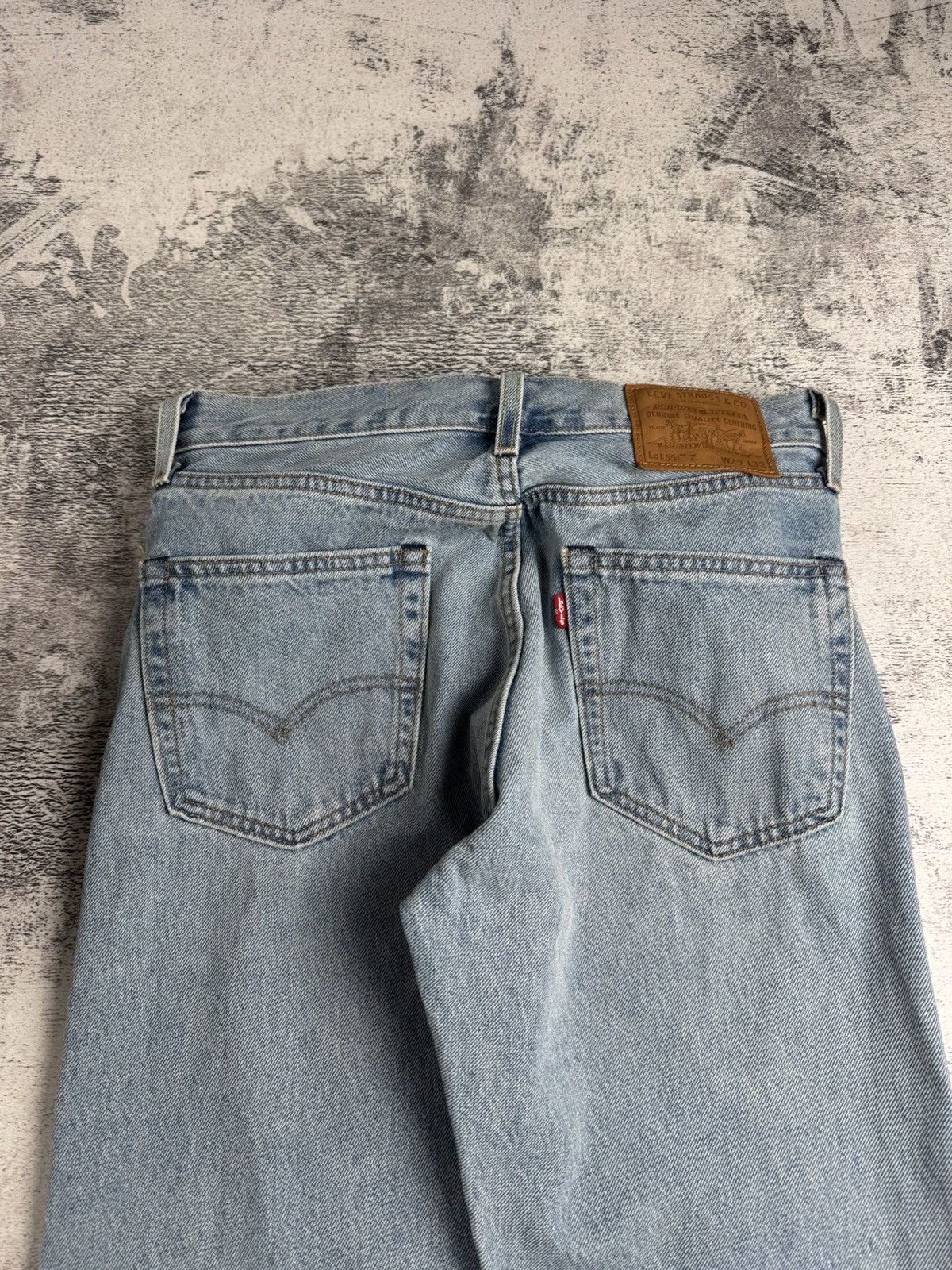 Levi's Levis 551 Premium Work Wear Men’s W29 L32 Cotton Light Blue Jeans Pants Trousers Size US 30 / EU 46 - 7 Thumbnail