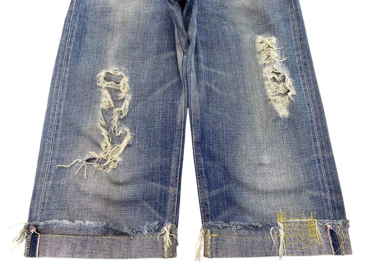 Edwin Edwin X Selvedge Distressed Style Short Jeans Size US 30 / EU 46 - 9 Thumbnail