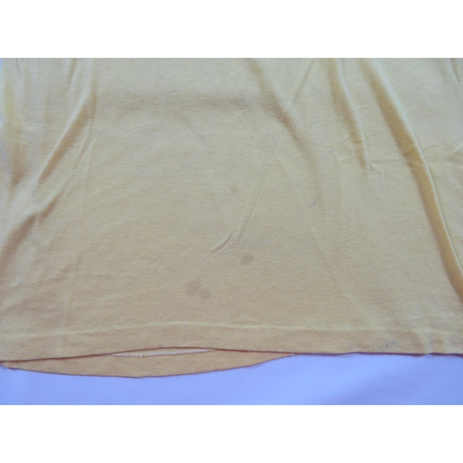 Other Wheels 1982 Rock Band Yellow T-shirt Sz L Sz M Size US M / EU 48-50 / 2 - 6 Thumbnail
