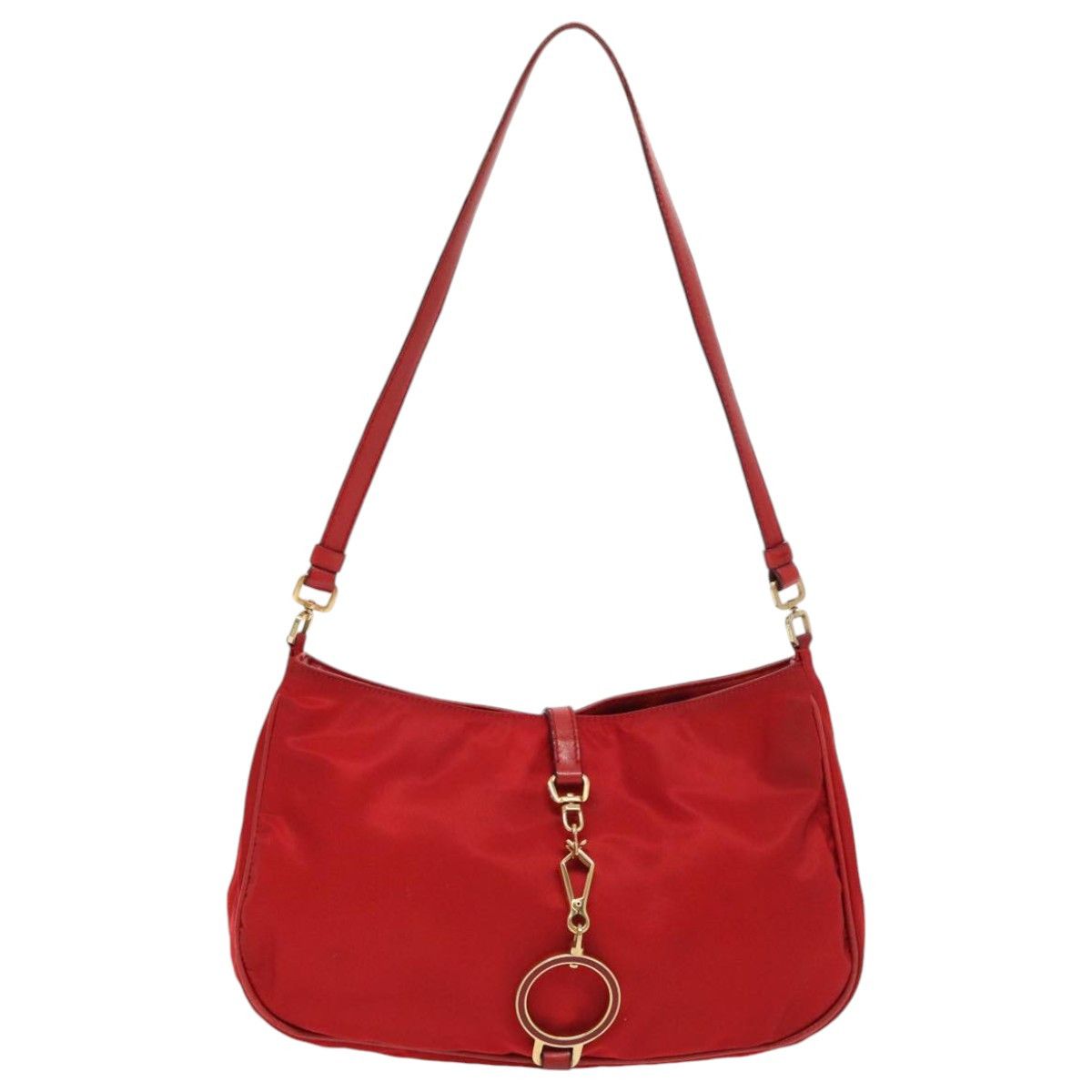 Prada Red Synthetic Handbag (Pre-Owned) Size ONE SIZE - 1 Thumbnail