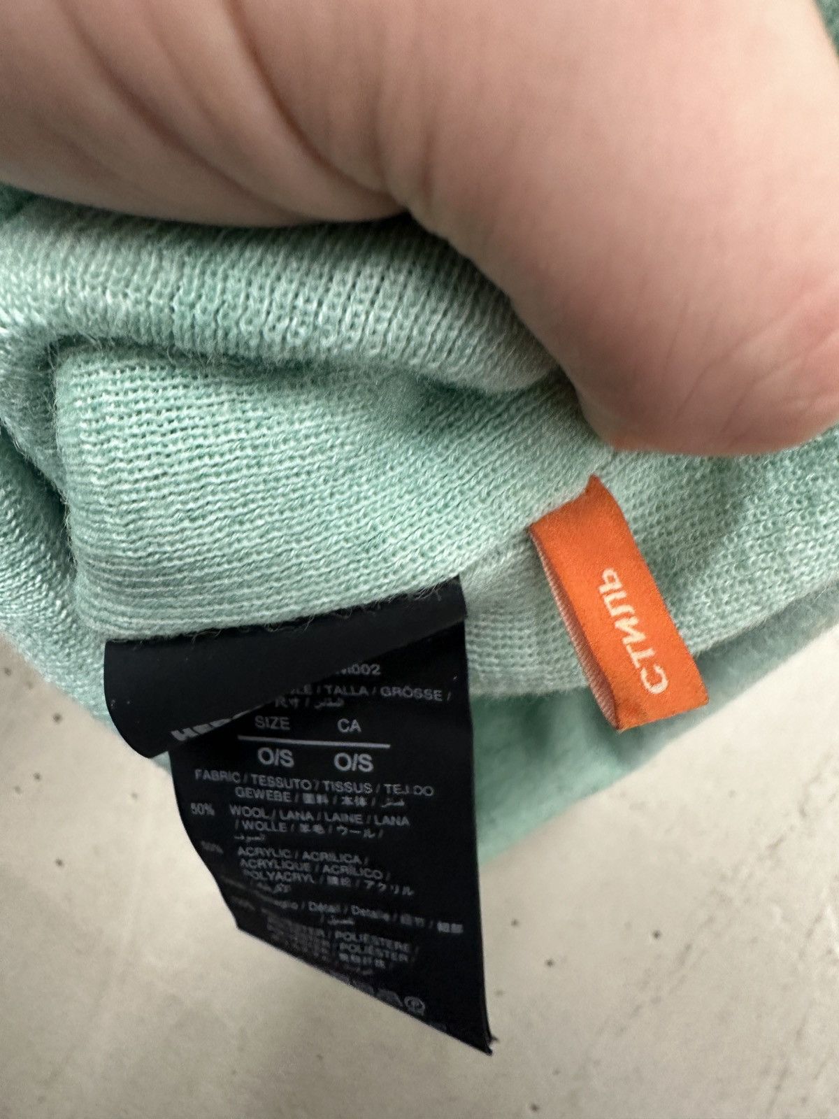 Heron Preston 🔥[SALE]🔥 Heron Preston Mint Wool Logo Beanie Size ONE SIZE - 6 Thumbnail
