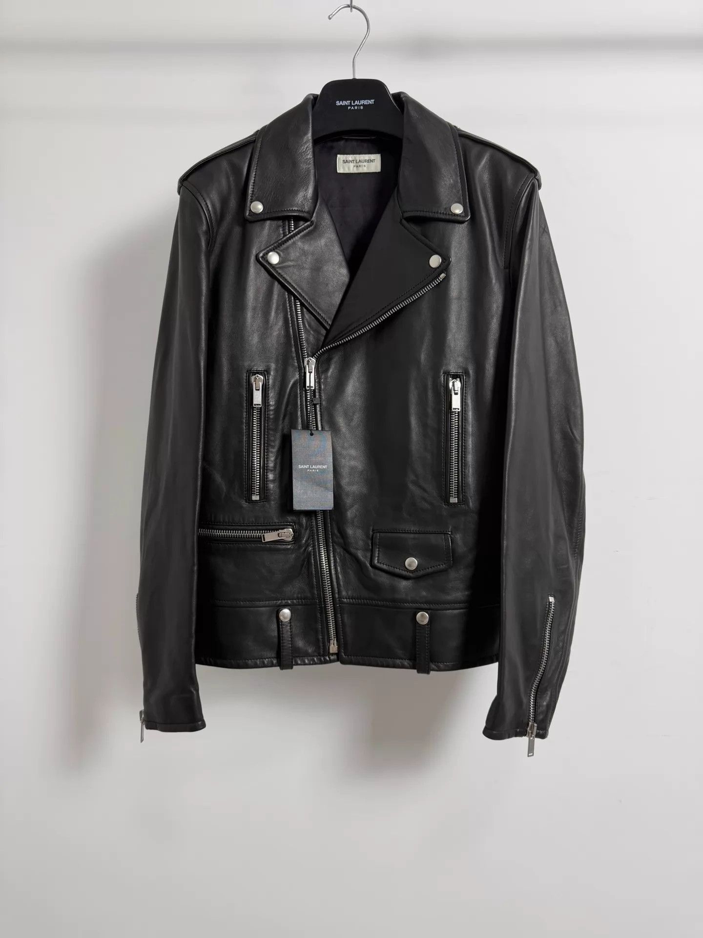 Saint Laurent Paris Saint Laurent L01 Biker Leather jacket FW12