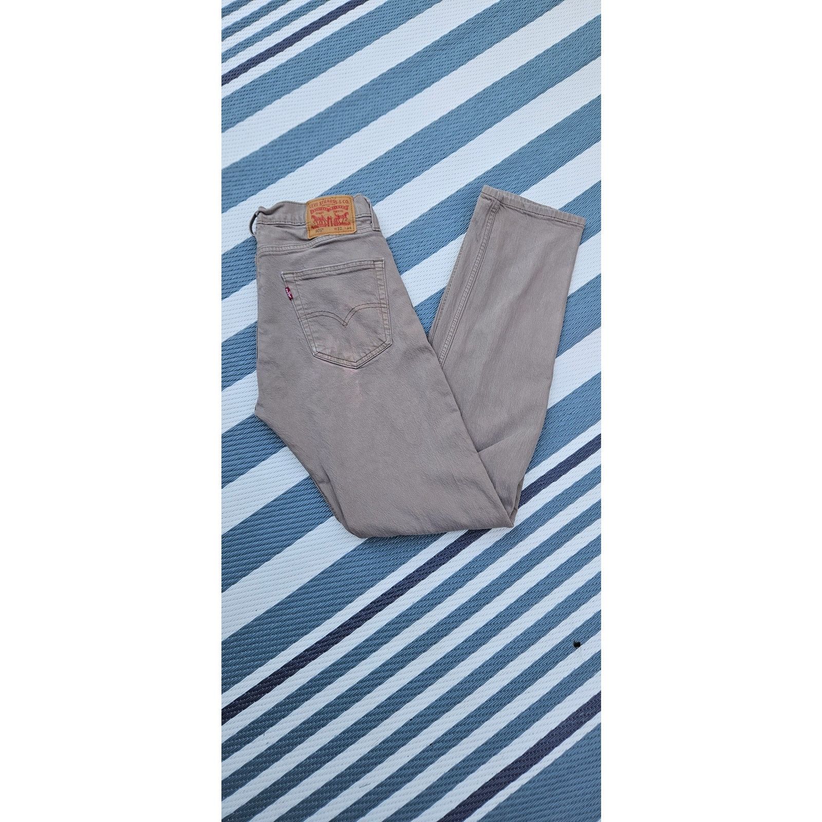 Levi's Levi's 505 Sand Colored Men's Jeans, Size 32 x 34 Size US 32 / EU 48 - 5 Thumbnail