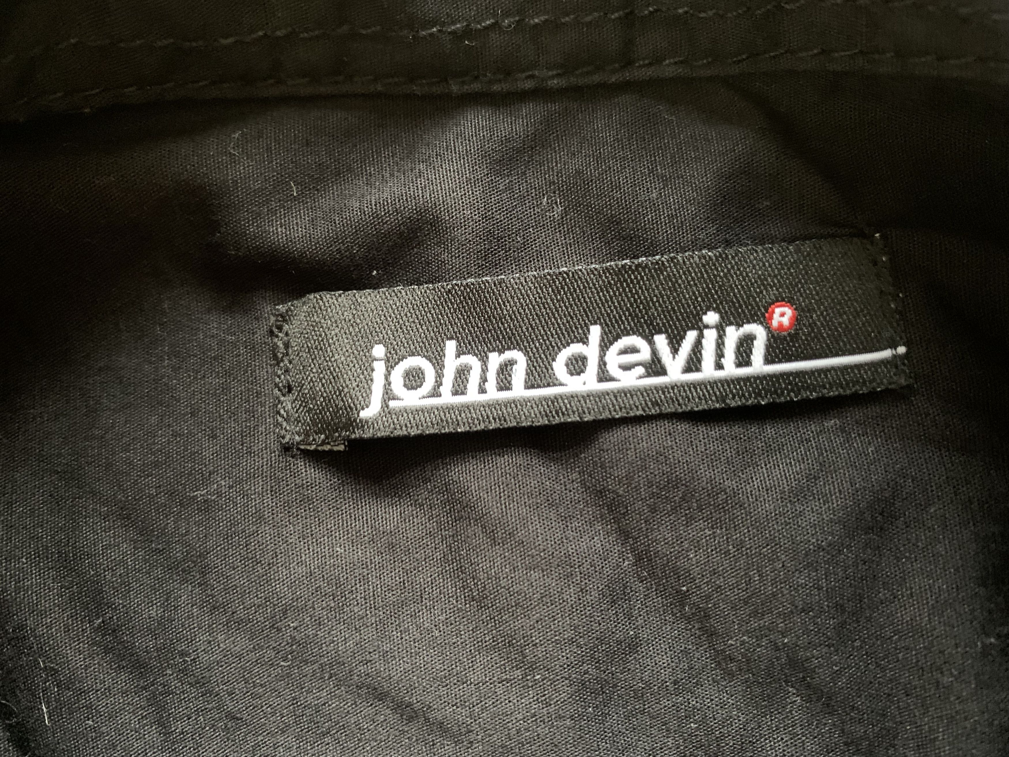 Other John Devin Cross Embrode Black Button Up Shirt Size S / US 4 / IT 40 - 5 Thumbnail