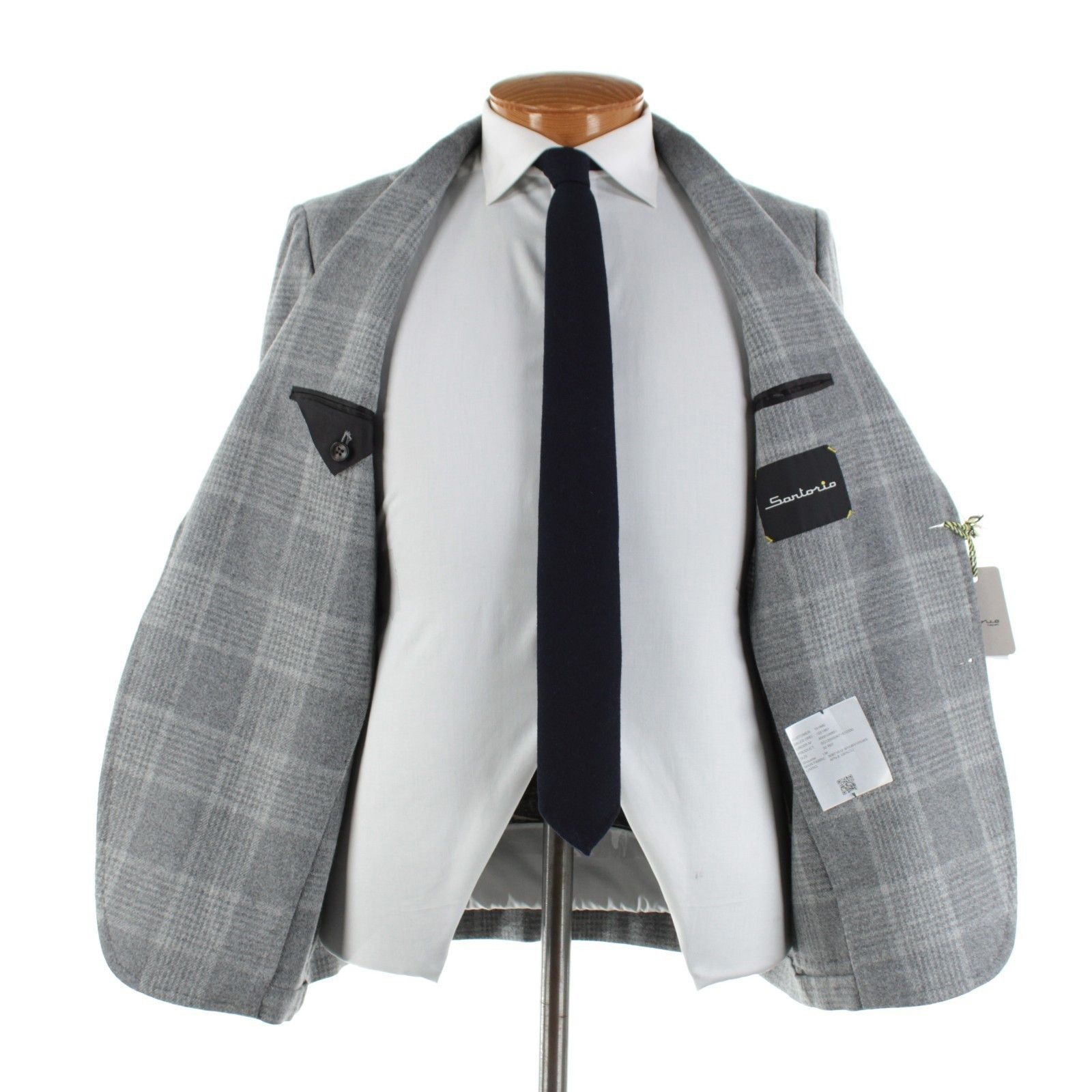 SARTORIO Sartorio Sport Coat Size 42 Regular US in Gray Size 42R - 6 Thumbnail