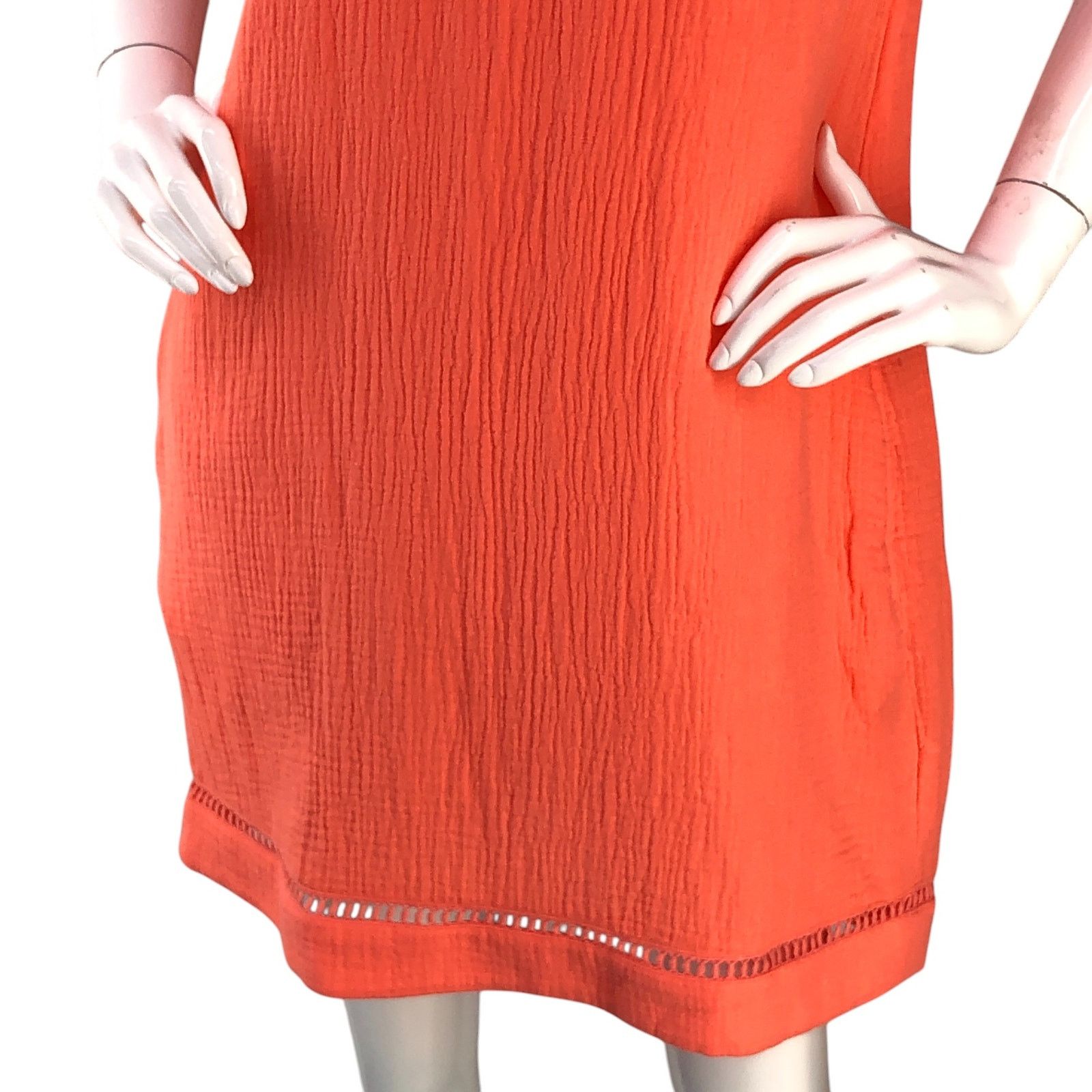 UNTUCKit Untuckit For Her Womens Size S Dress Kasey Gauze Coral Size S / US 4 / IT 40 - 3 Thumbnail
