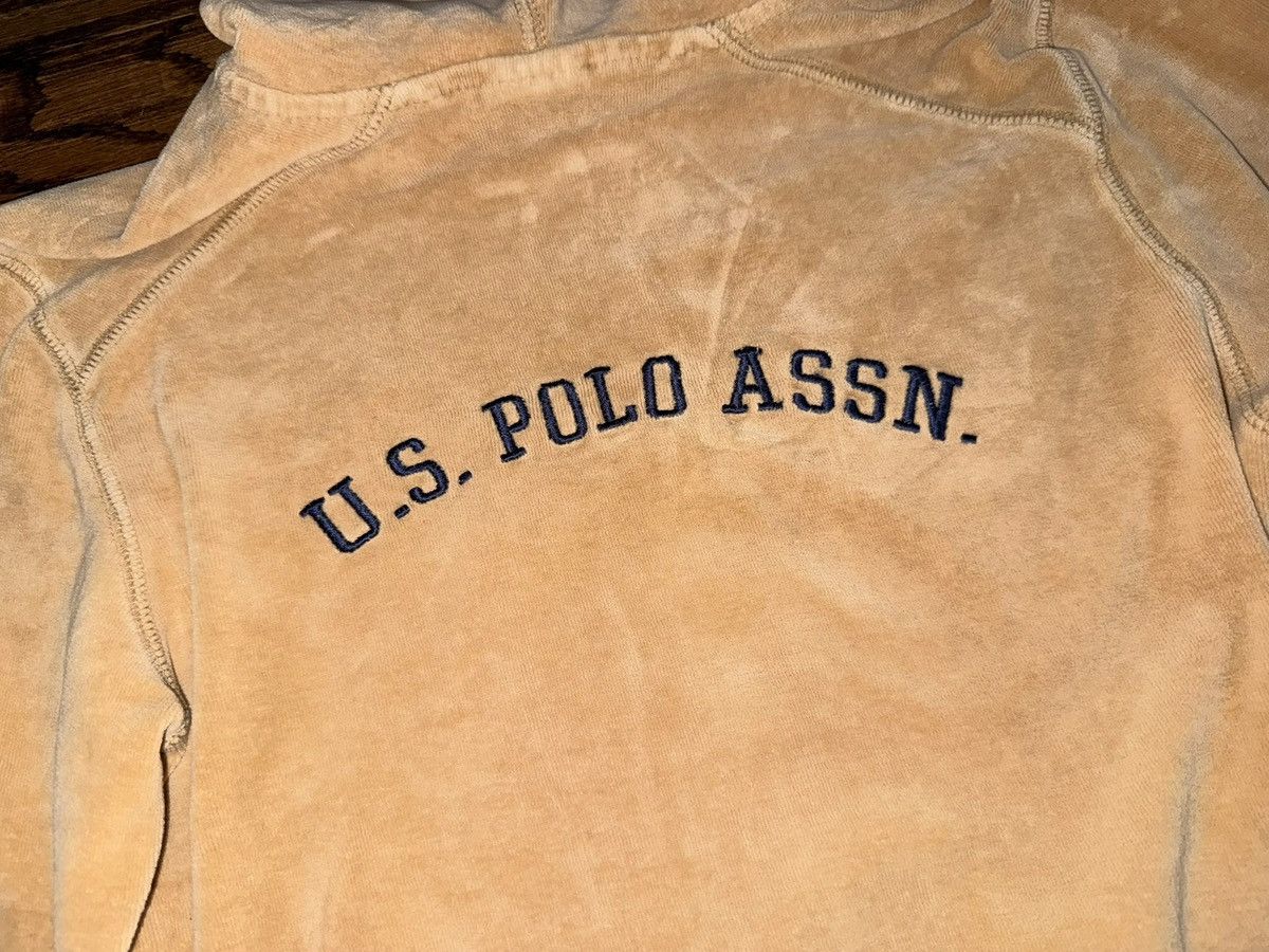 Polo Ralph Lauren Polo Ralph Lauren Assassin Velour Zip Hoodie Pink Sz Medium Size M / US 6-8 / IT 42-44 - 5 Thumbnail