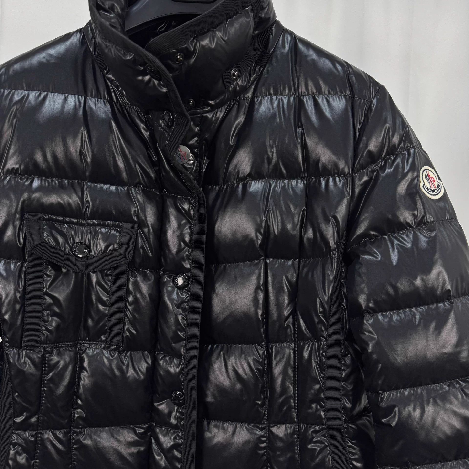 Moncler Moncler Hermifur Black Puffer 2 98 New comic logo missing Size M / US 6-8 / IT 42-44 - 3 Thumbnail