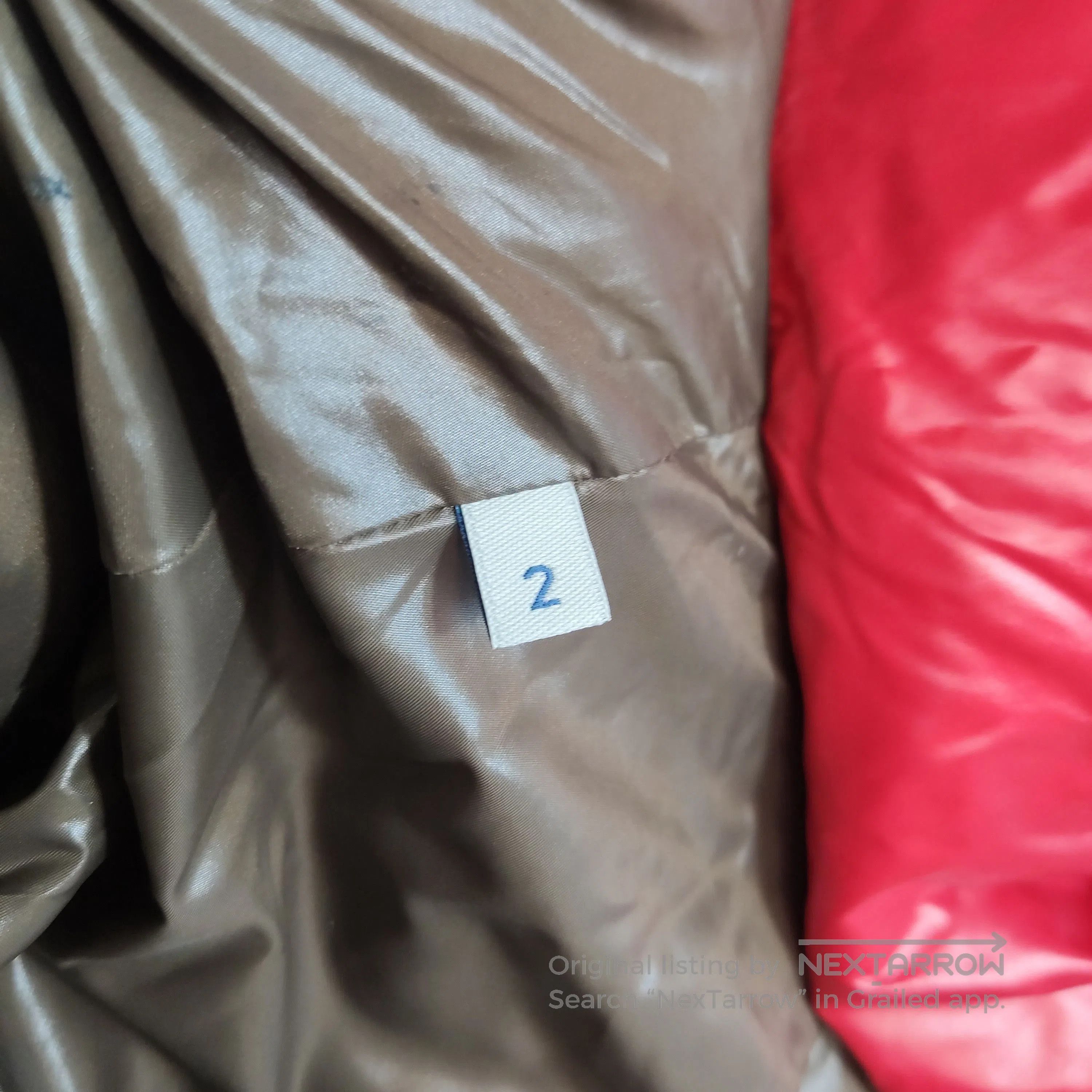 Moncler Moncler Red Hooded Down Jacket Size M. Size US XS / EU 42 / 0 - 7 Thumbnail