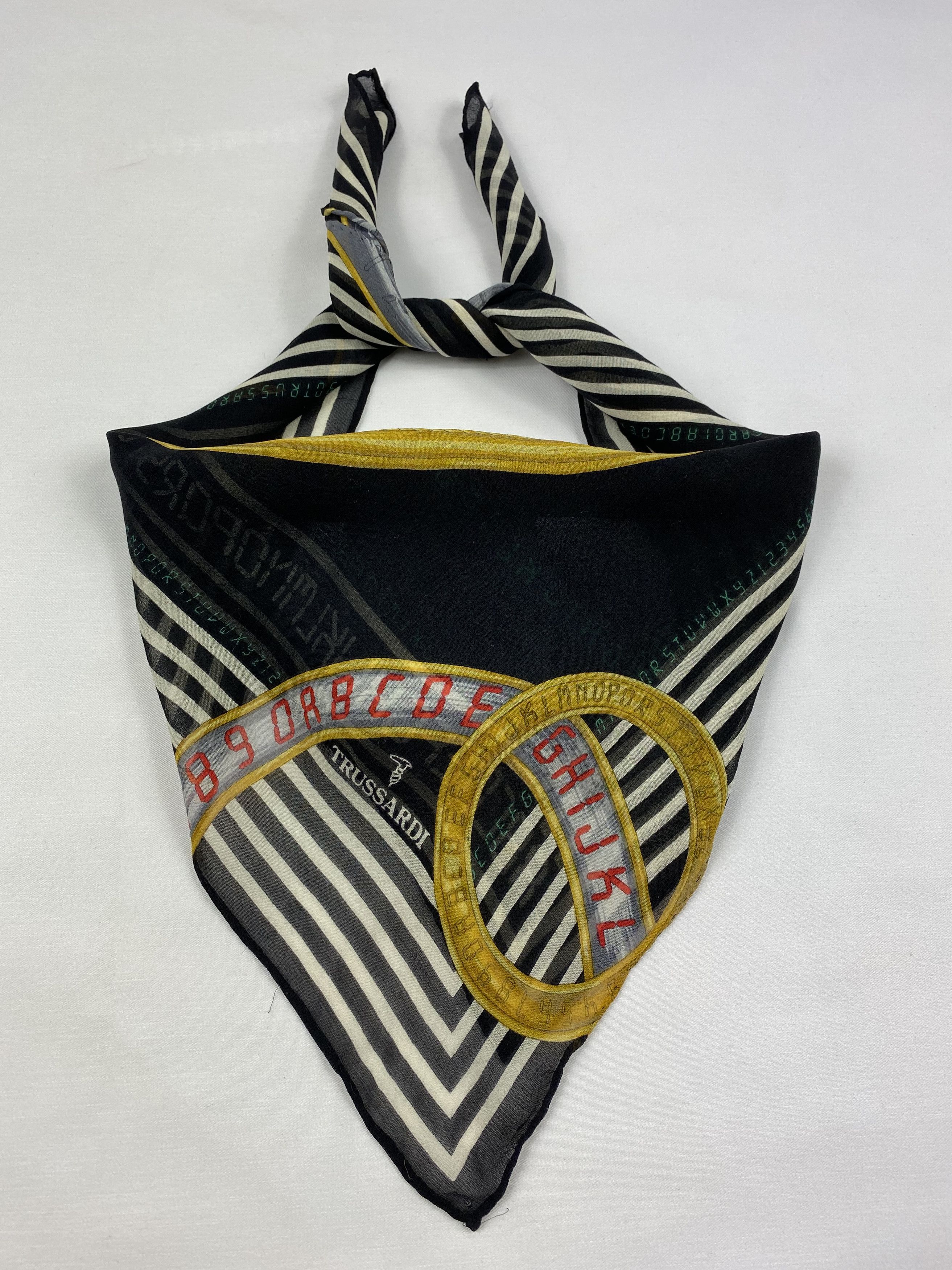 Trussardi × Vintage Trussardi Handkerchief / Bandana / Neckerchief Size ONE SIZE - 1 Thumbnail