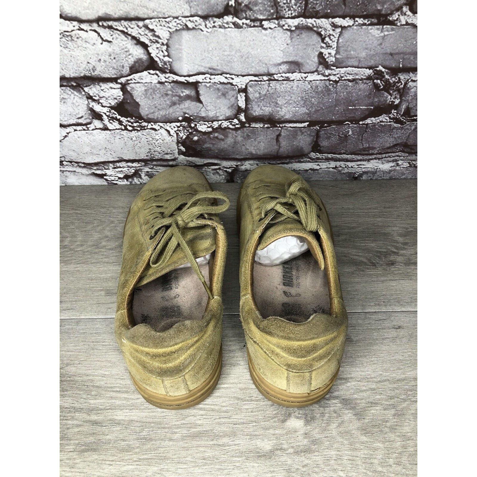 Birkenstock Birkenstock Brown Suede Lace Up Low Comfort Sneakers Shoes W Size US 10 / IT 40 - 5 Thumbnail