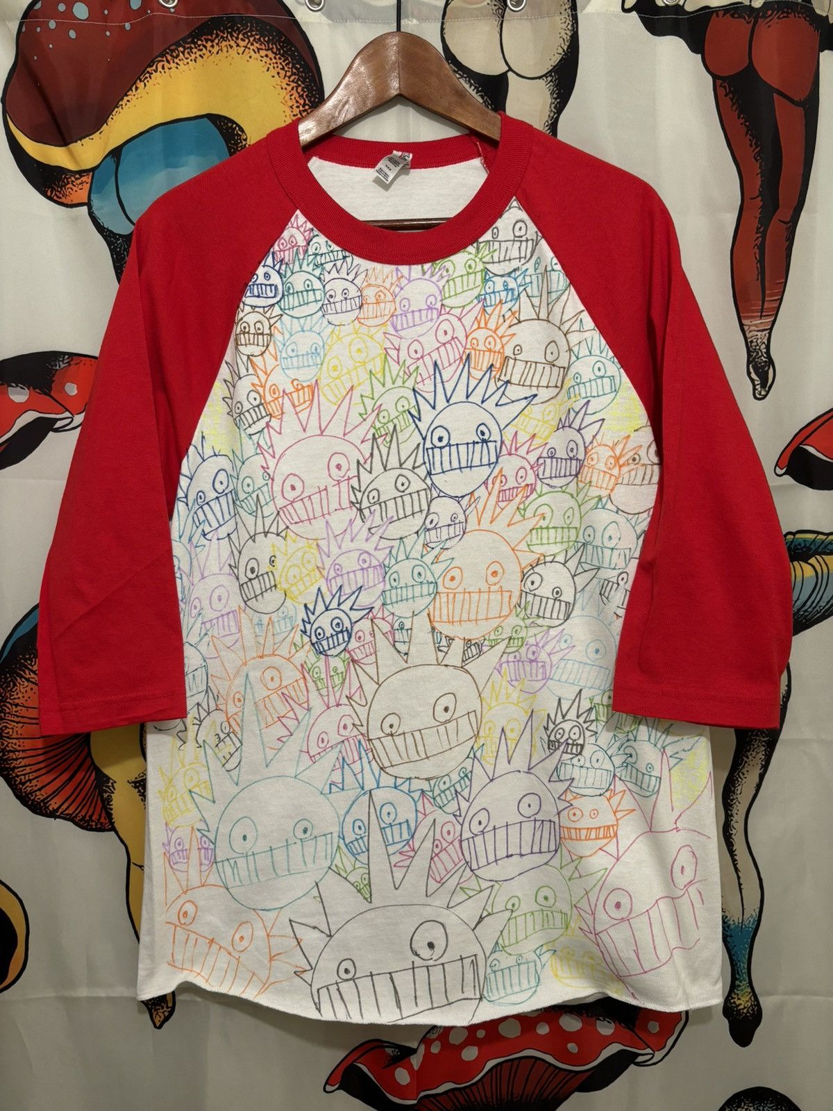 AAA × Band Tees Ween boognish 3/4 sleeve ringer band tee Size US M / EU 48-50 / 2 - 1 Thumbnail