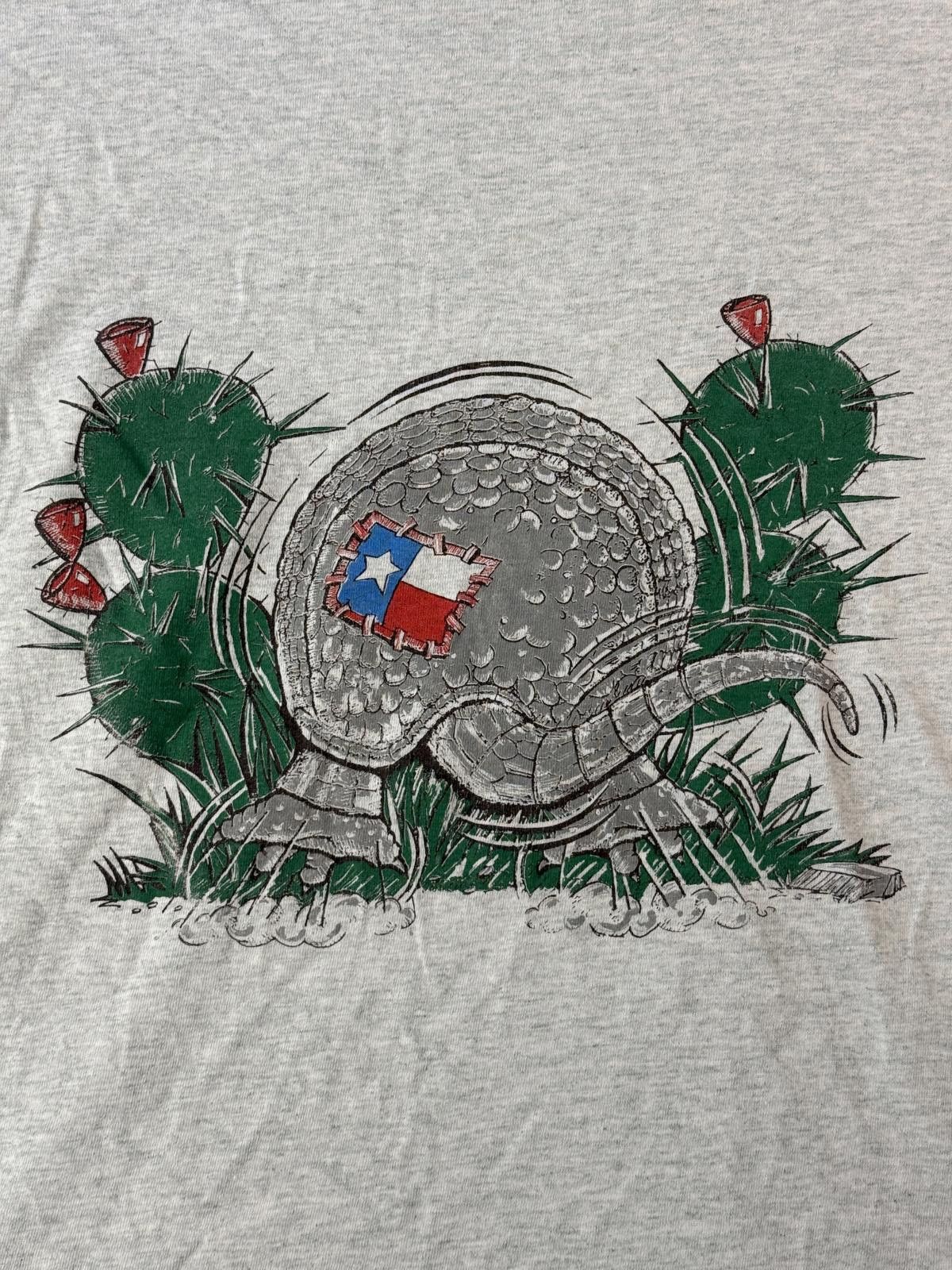 Fruit Of The Loom VTG Armadillo T-shirt Don't Mess With Texas Breakthrough XL Size US XL / EU 56 / 4 - 5 Thumbnail