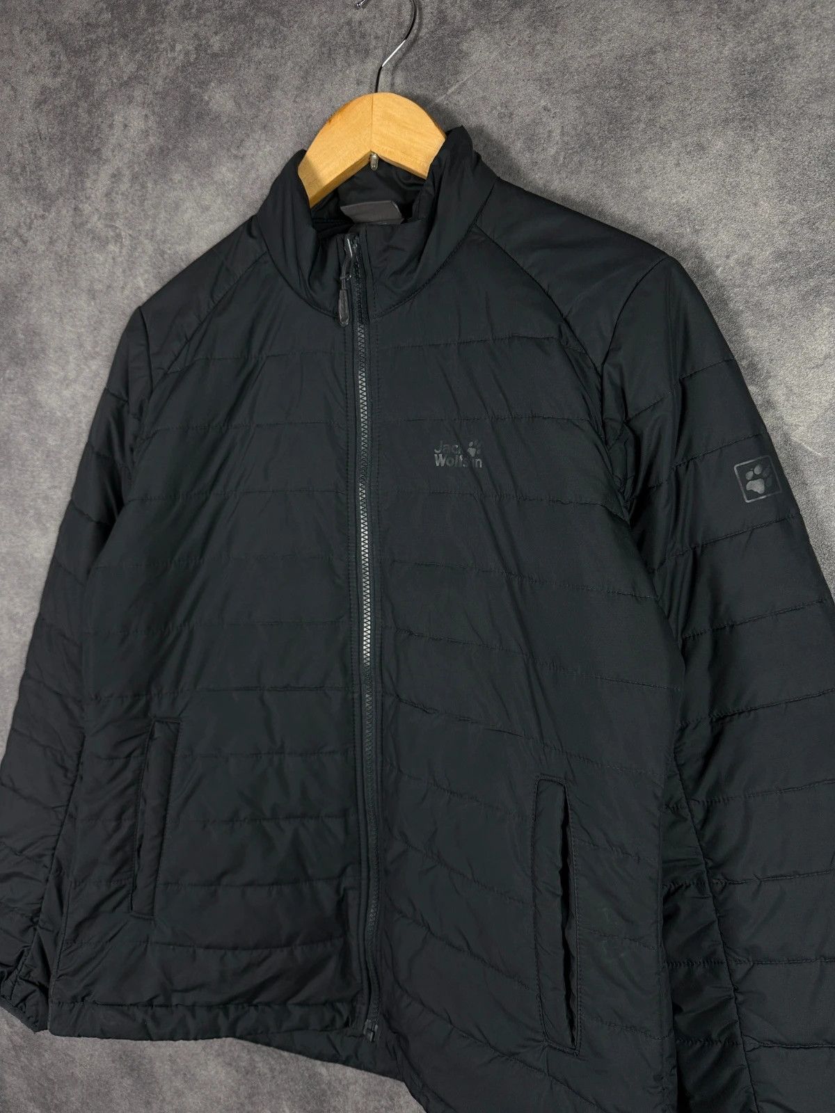 Jack Wolfskin Jack Wolfskin Quilted Jacket Women Zip Mini Logo Size M / US 6-8 / IT 42-44 - 2 Thumbnail
