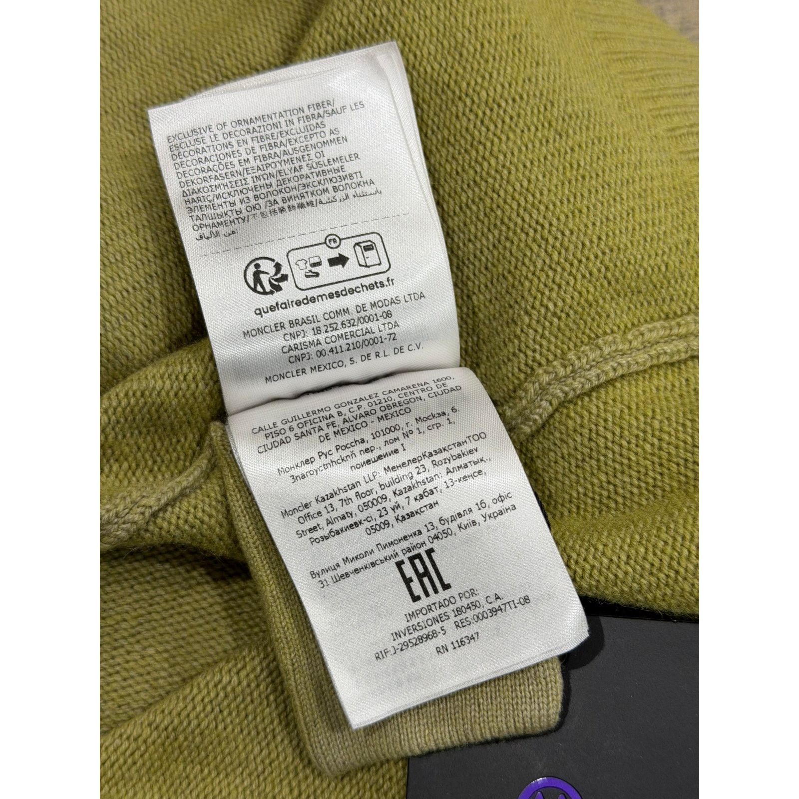 Rick Owens Rick Owens Moncler Cashmere Size US XXL / EU 58 / 5 - 5 Thumbnail