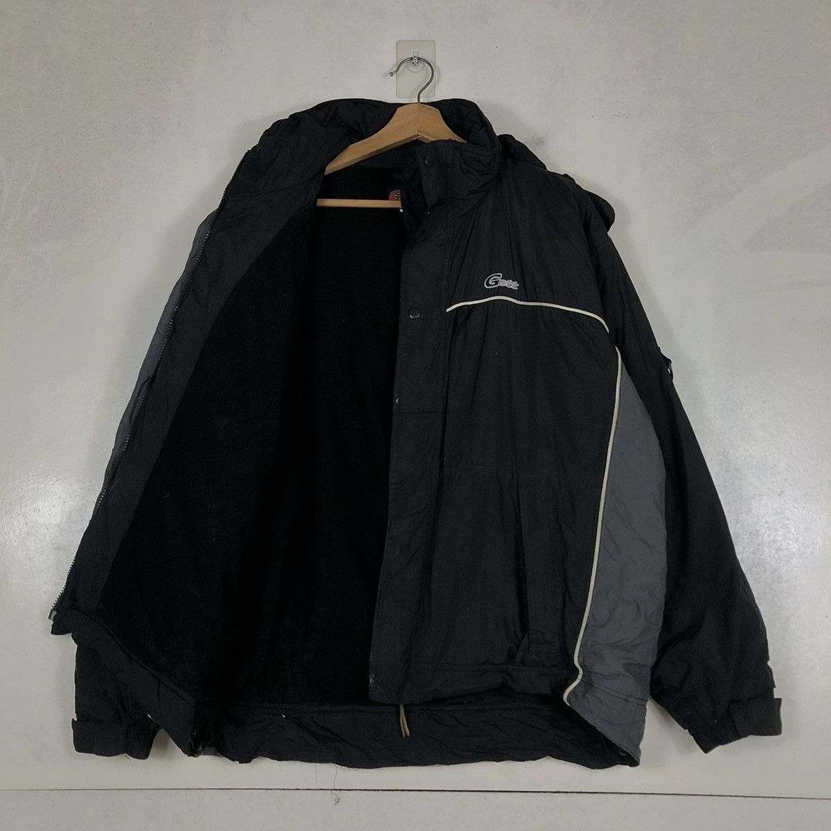 Japanese Brand × Vintage 📌VINTAGE BIKER JACKET RUNNING ZIPPER GETT JAPAN Size US L / EU 52-54 / 3 - 12 Thumbnail