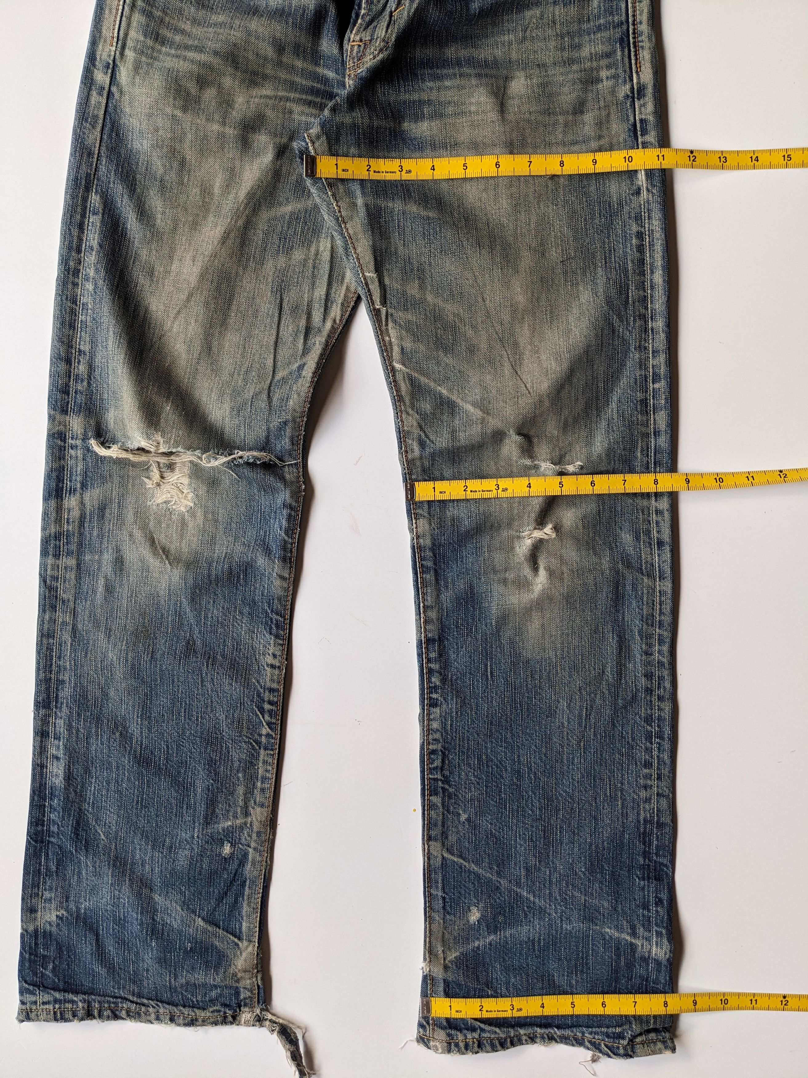 Edwin EDWIN 503 ripped jeans distressed Size US 30 / EU 46 - 9 Thumbnail