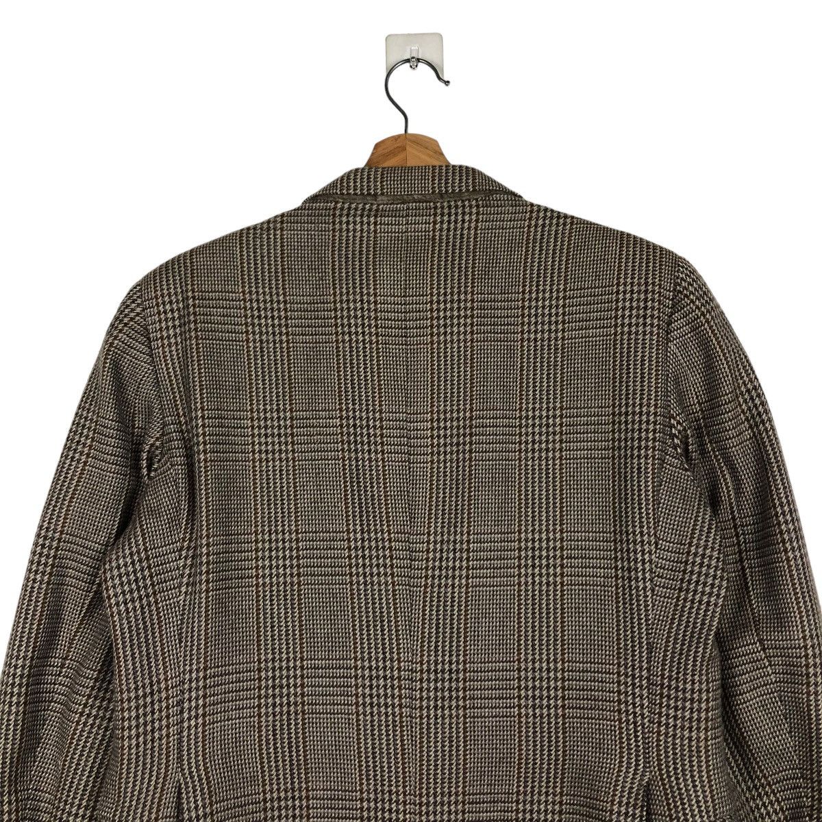 Burberry 🔥VINTAGE BURBERRYS NOVA CHECK WOOL JACKET DOUBLE COLLAR Size US M / EU 48-50 / 2 - 11 Thumbnail