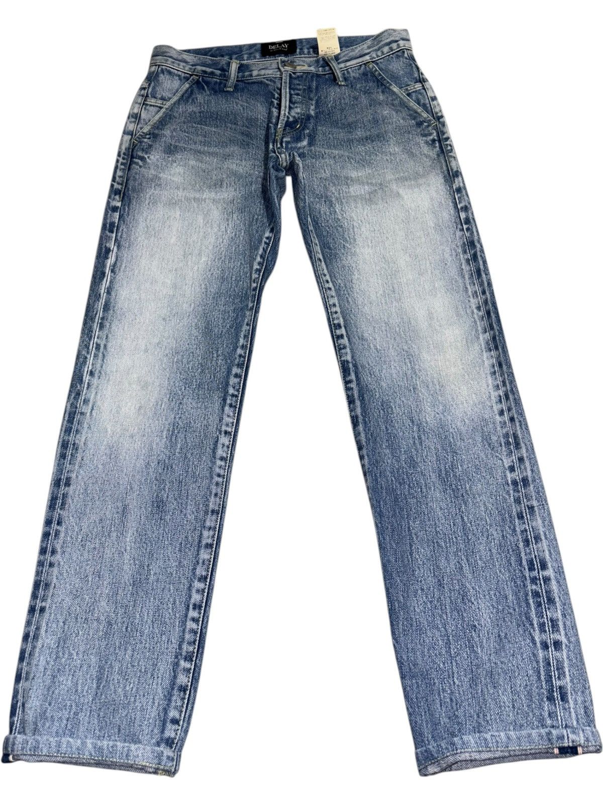 14th Addiction 30 Win & Sons Selvedge Jeans Denim Blue Vintage Japanese y2k Size US 30 / EU 46 - 1 Thumbnail