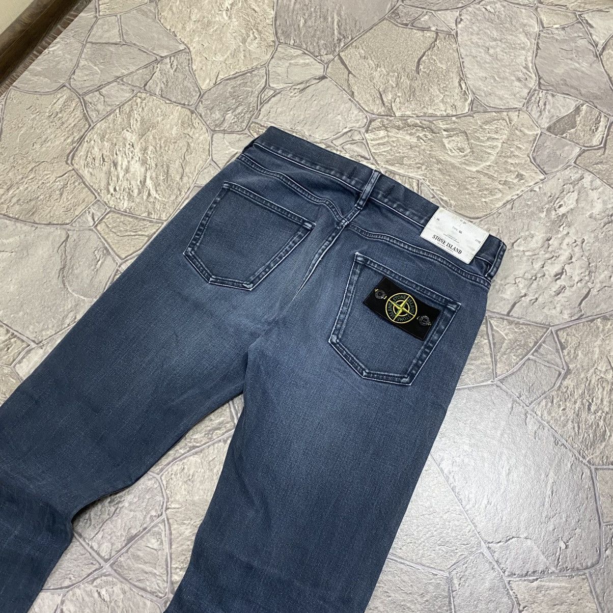 Stone Island Vintage Stone Island Jeans Patch Pocket Straight Fit Casual Size US 30 / EU 46 - 3 Thumbnail