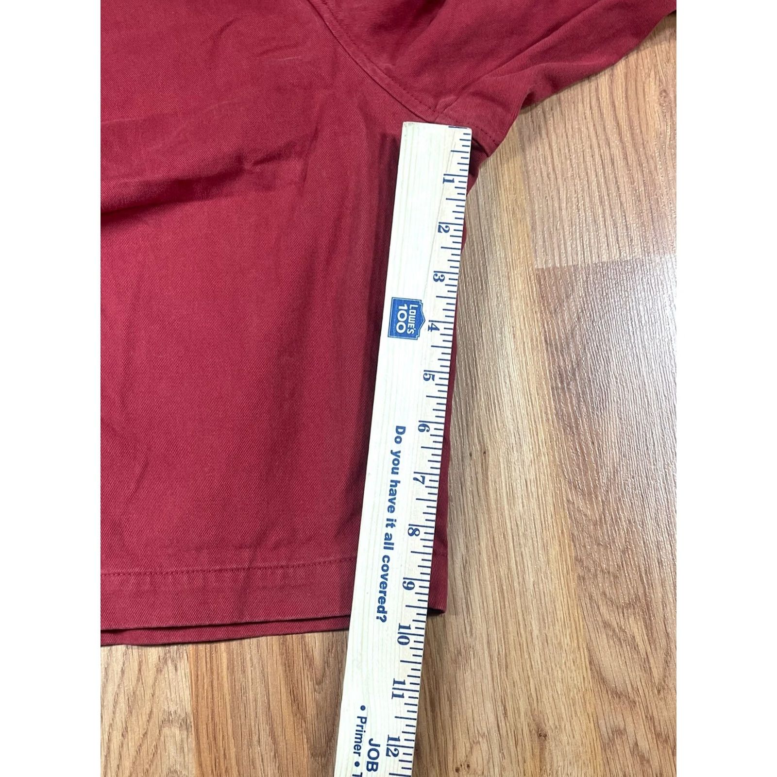 Eddie Bauer Eddie Bauer Shorts Mens Size 32 Legend Red Flat Front Khaki Chino Casual Outdoor Clothing Size US 32 / EU 48 - 5 Thumbnail