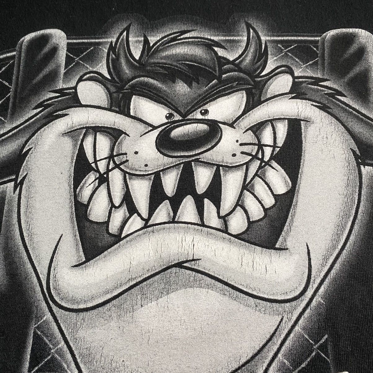 Cartoon Network × Vintage × Warner Bros Vintage 90’s Tazmania Movie Taz Don’t Tap T Shirt Acme Size US L / EU 52-54 / 3 - 5 Thumbnail