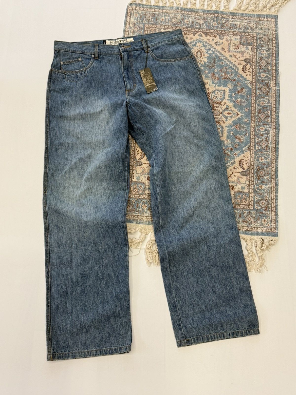 Billabong Vintage BillaBong nwt Crazy Y2K Surf Jeans Denim Pants XL Size US 36 / EU 52 - 2 Thumbnail