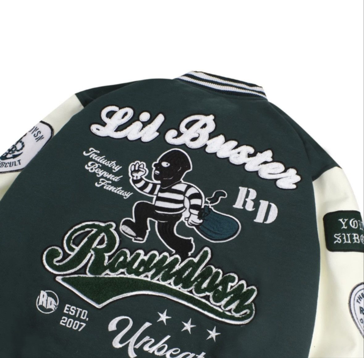 Other Varsity jacket lil buster jacket varsity green streetwear Size US L / EU 52-54 / 3 - 6 Thumbnail