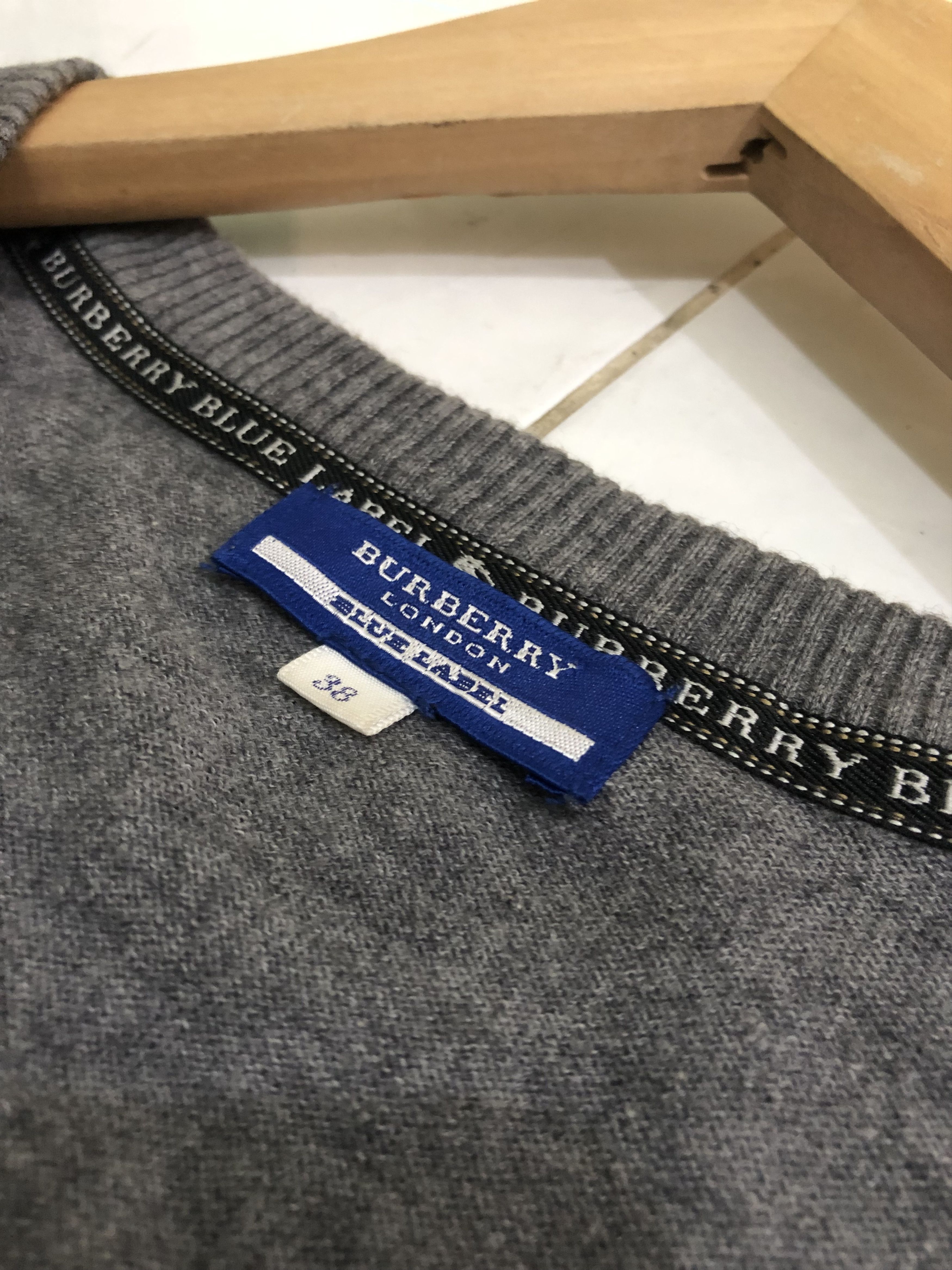 Burberry × Japanese Brand × Vintage Vintage Burberry blue label knitwear Size S / US 4 / IT 40 - 6 Thumbnail
