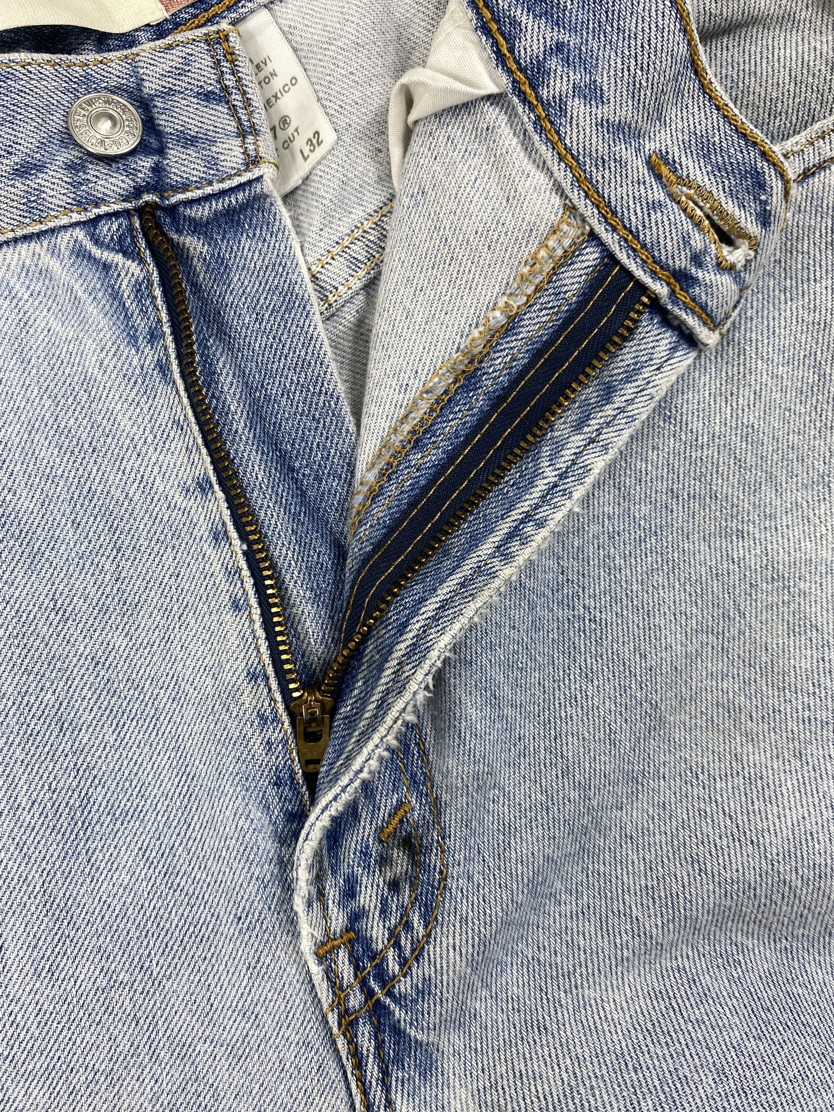 Levi's Vintage Levi's 517 Light Blue Wash Flare 34x33 Denim-JN1814 Size US 34 / EU 50 - 6 Thumbnail