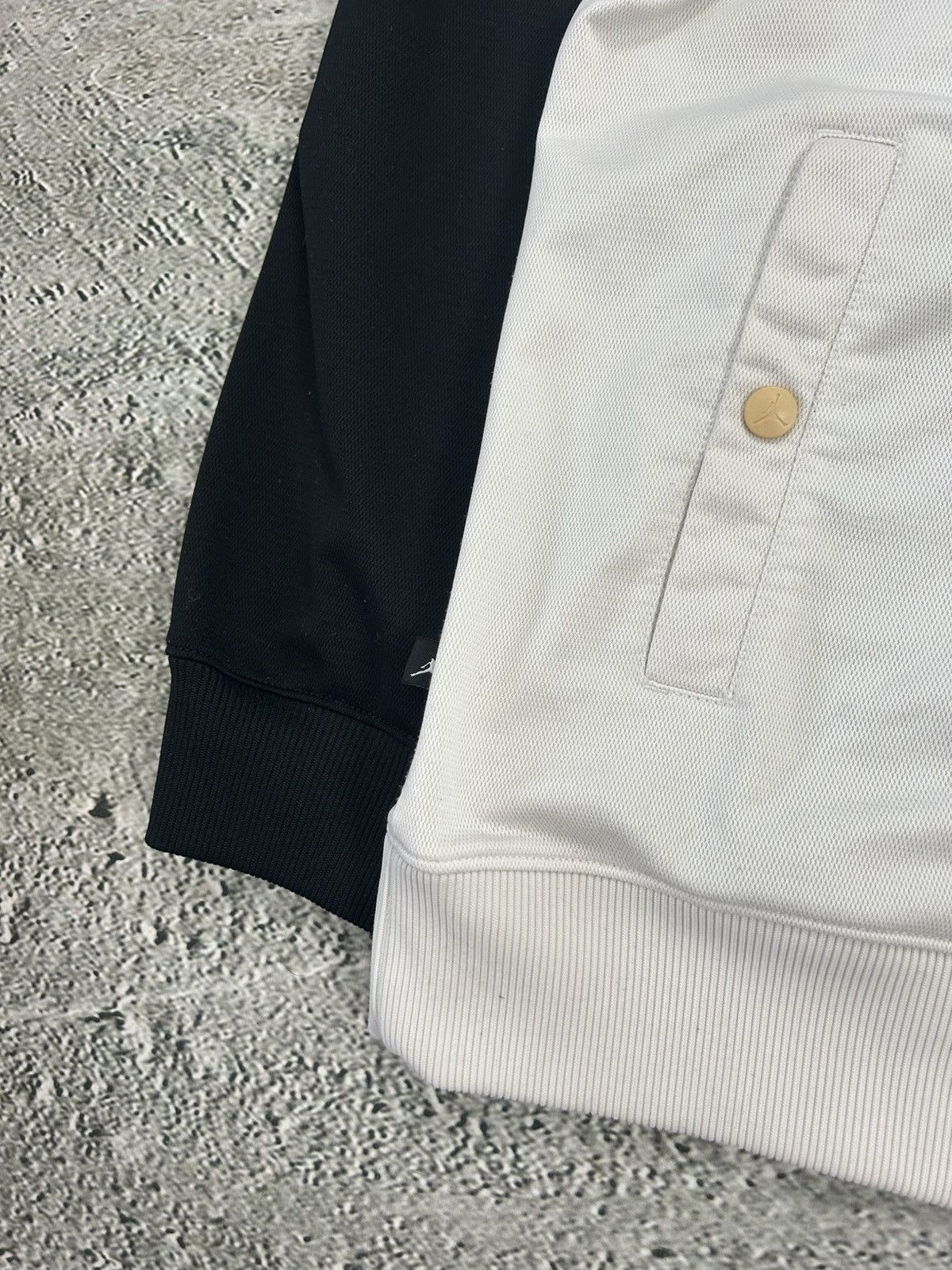 Jordan Brand × Vintage Jordan track jacket zip sweatshirt vintage 2000s white Size US L / EU 52-54 / 3 - 5 Thumbnail