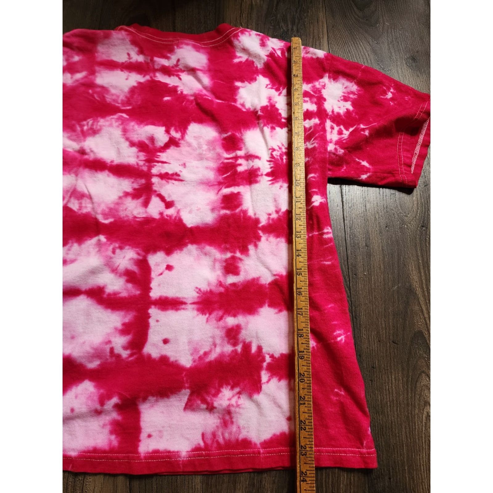 Anvil VINTAGE Anvil T-Shirt Womens Sarasota FL Sea Shell Tie Dye Travel Souvenir Shirt Adults Pink Short Sleeve Round Neck M Size M / US 6-8 / IT 42-44 - 2 Thumbnail