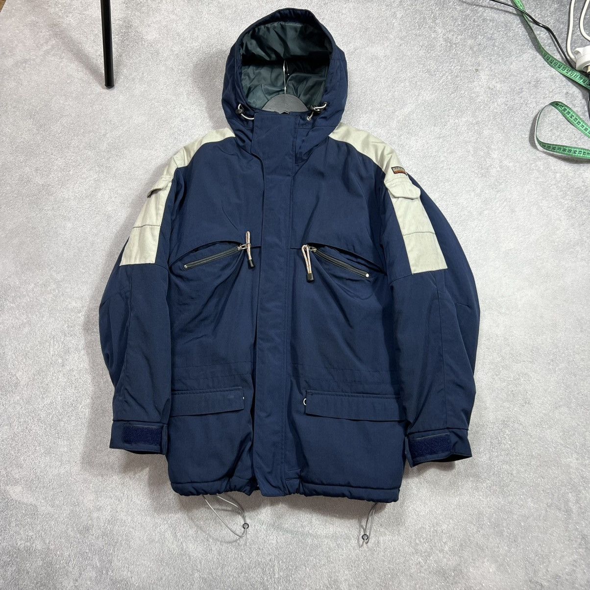 Napapijri Vintage Napapijri Cordura Parka – Navy Blue💙 Archive Hype Size US M / EU 48-50 / 2 - 1 Thumbnail