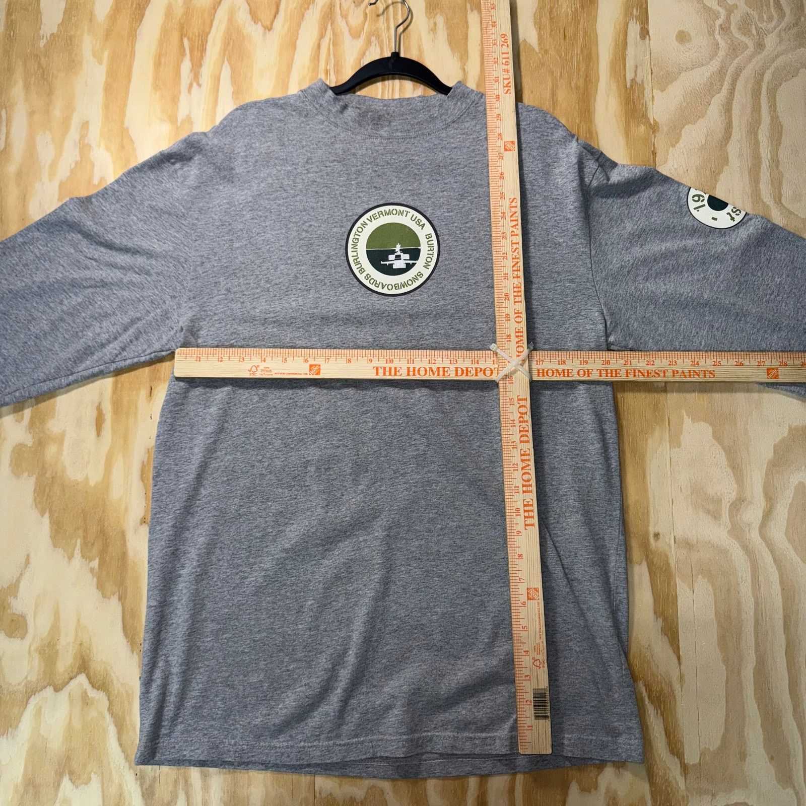 Burton Vintage Y2K Burton snowboards skate 90s long sleeve t-shirt Size US XL / EU 56 / 4 - 4 Thumbnail